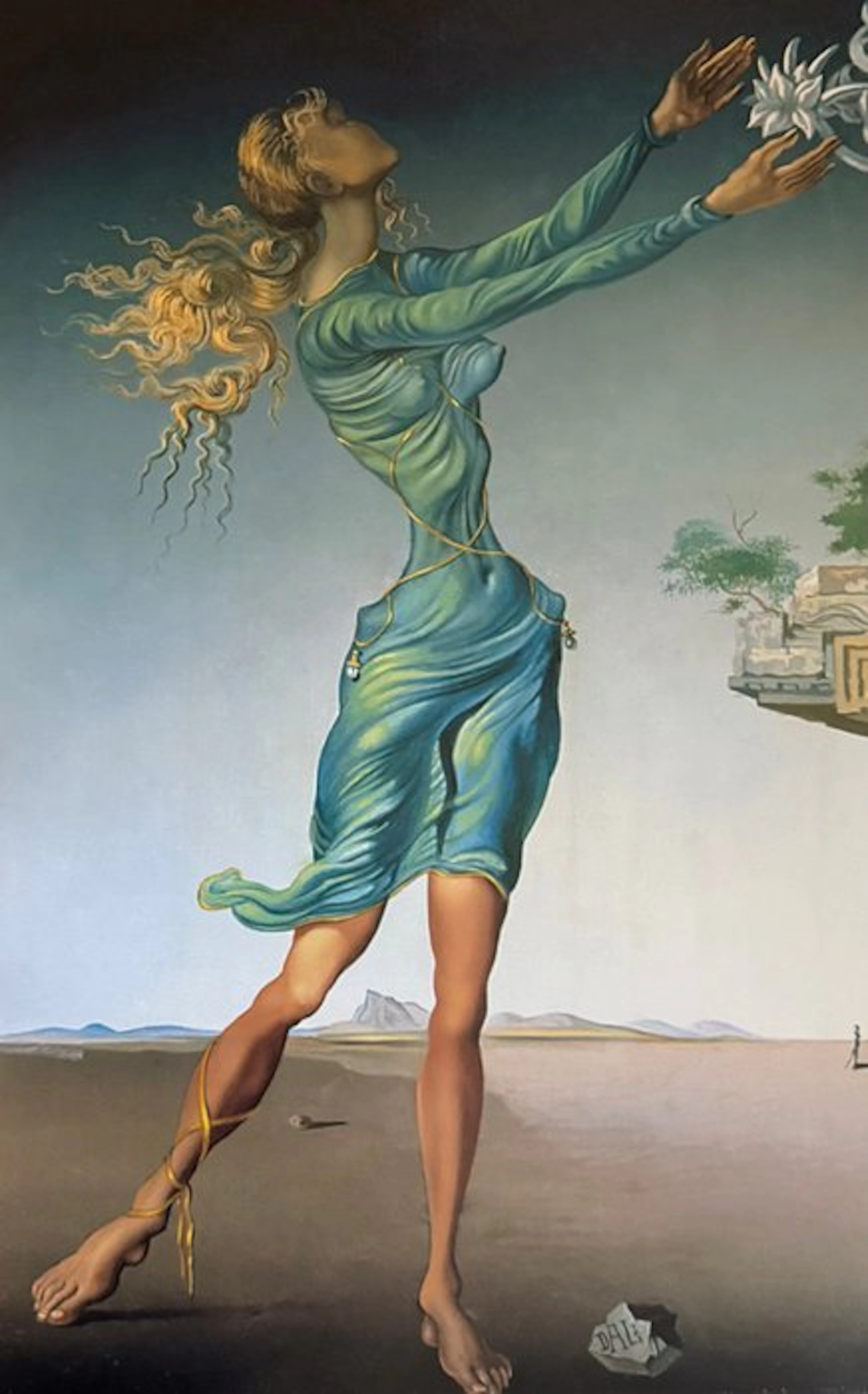 Salvador Dali (1904-1989) - "Trilogy of the Desert