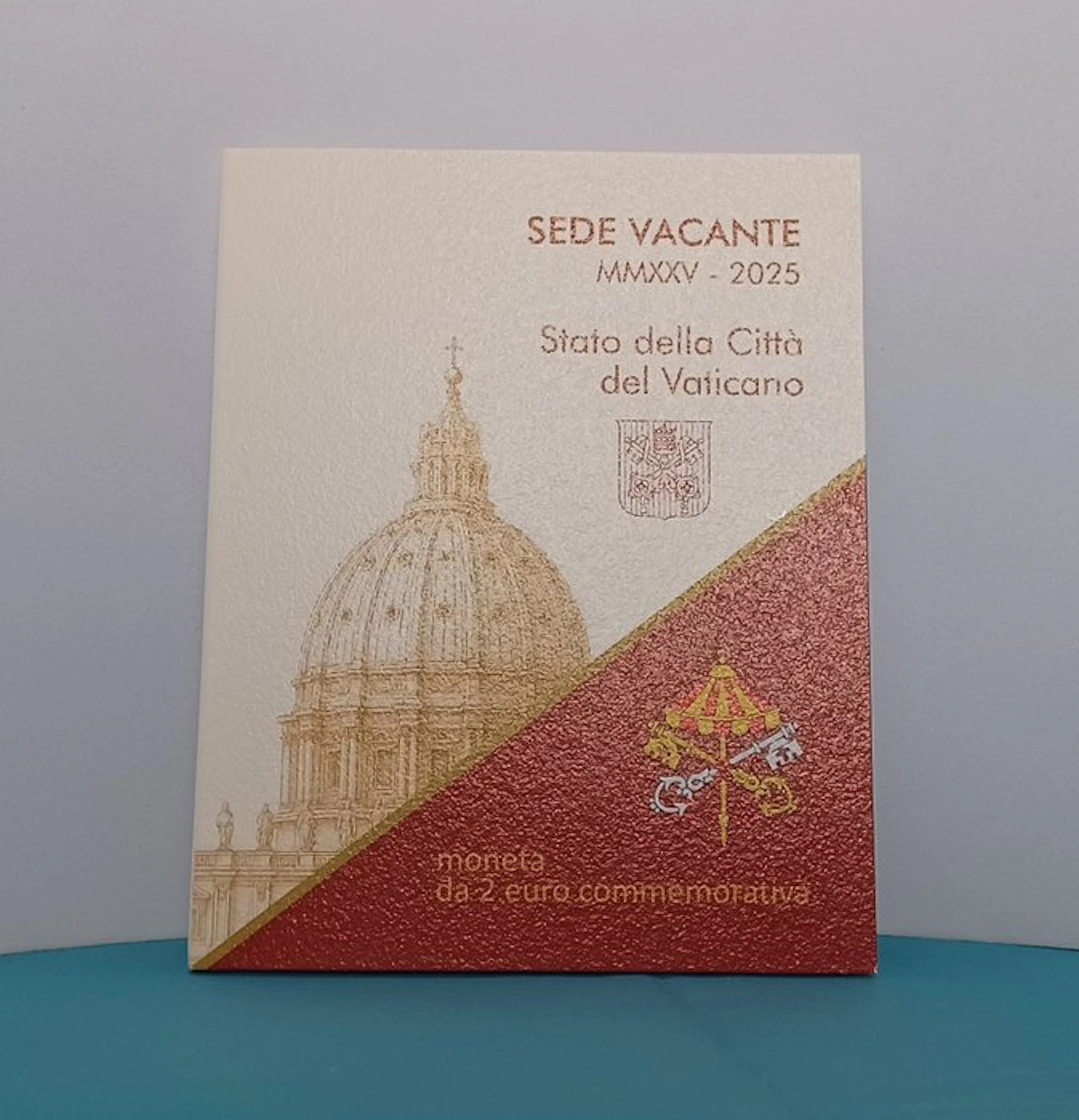 Vatican. 2 Euro 2025 "Sede Vacante" (No reserve price)