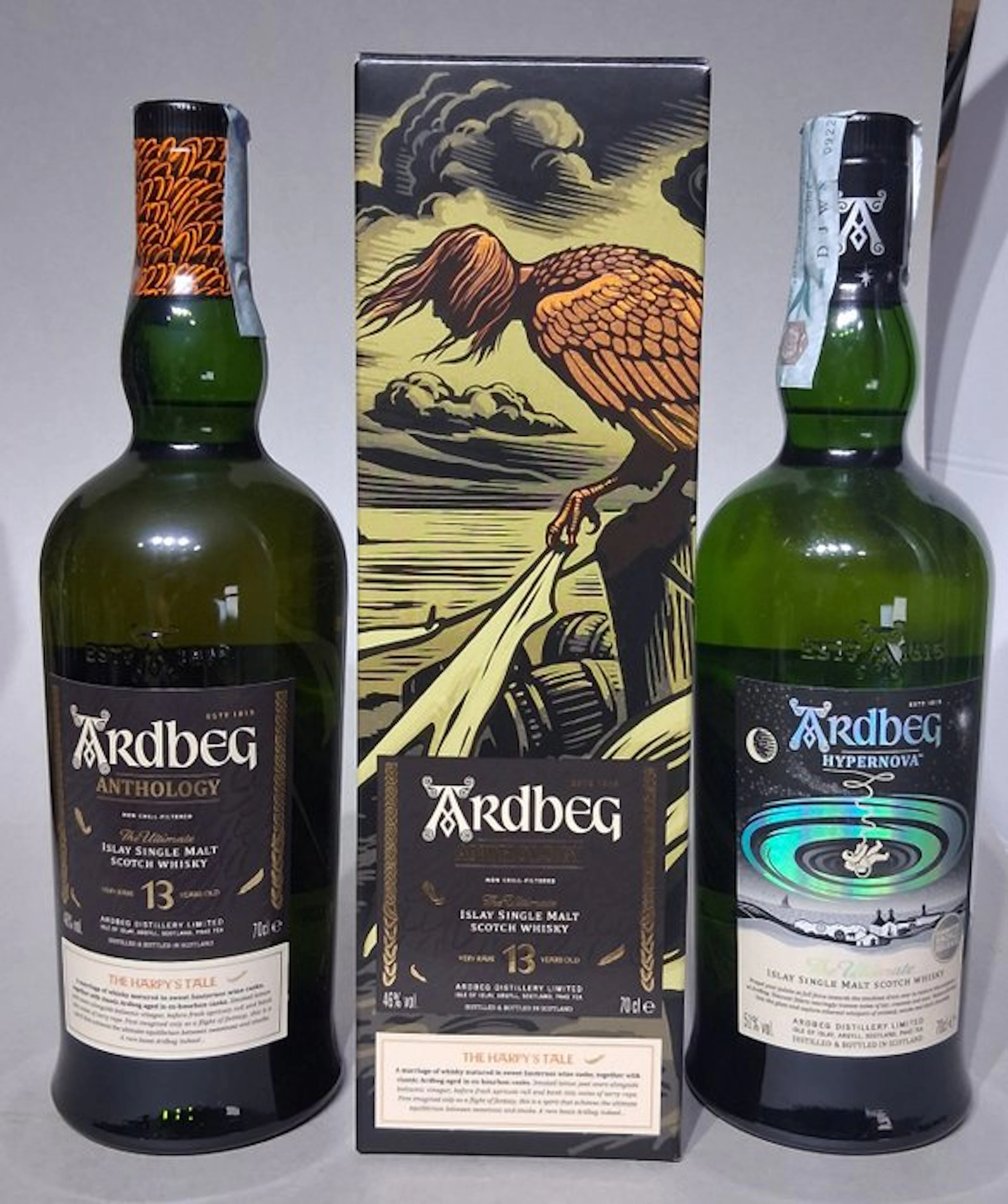 Ardbeg 13yo Anthology & Hypernova Committee Release 2022 - 70cl - 2 bottles