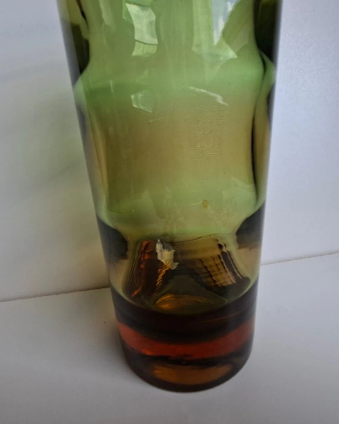 WMF - Erich Jachmann - Baluster vase - Glass - Optical Wave vaas