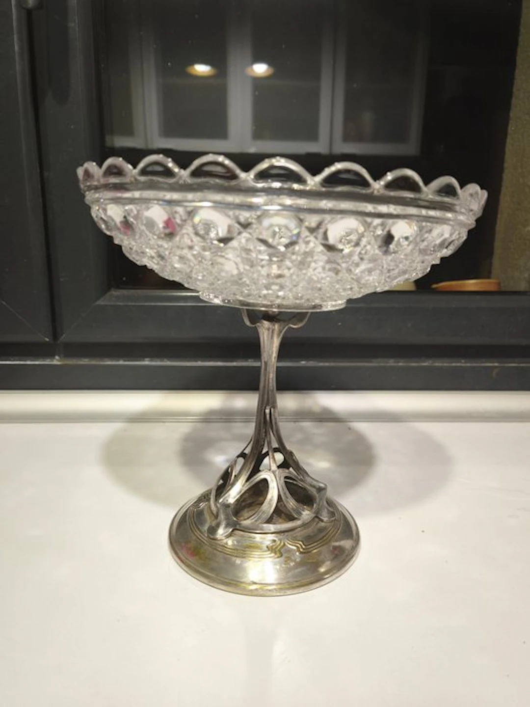 WMF / Geislingen, Baccarat - Bowl - Silverplated, Crystal