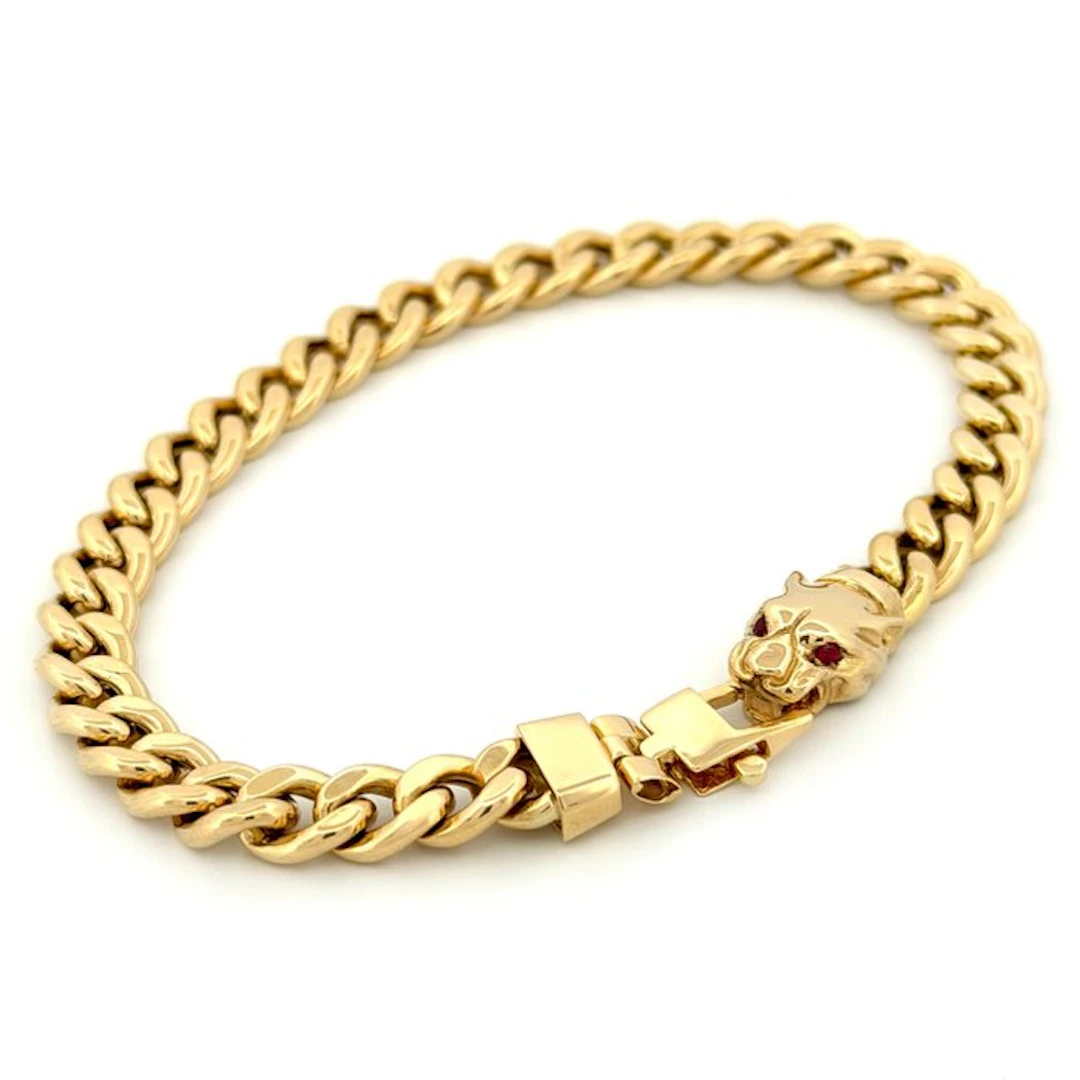 Bracelet - 18 kt. Yellow gold - panther