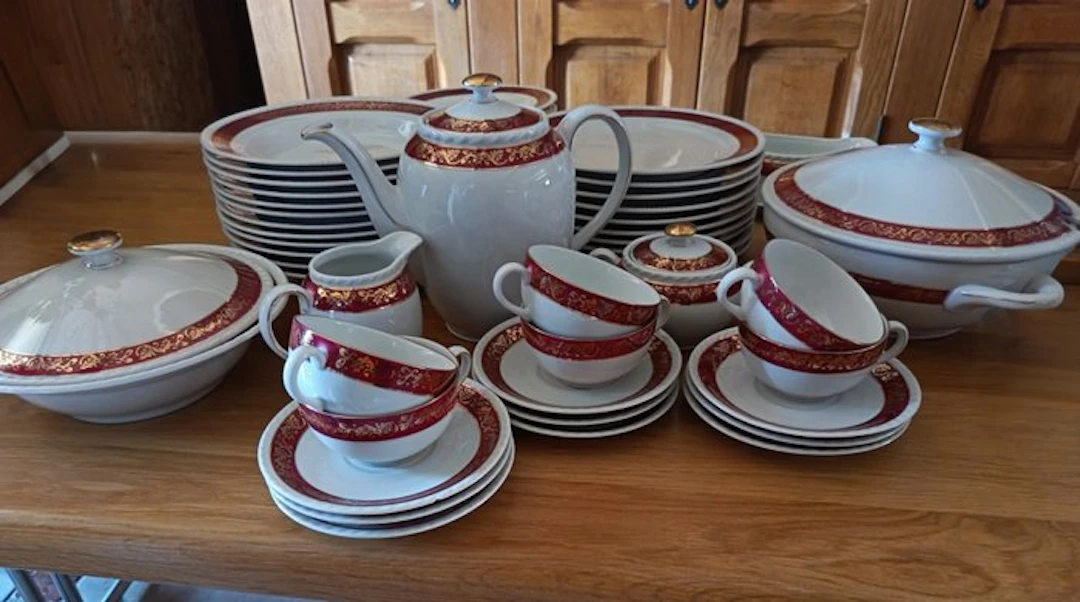 Bareuther - Table service (58) - Porcelain - Table service