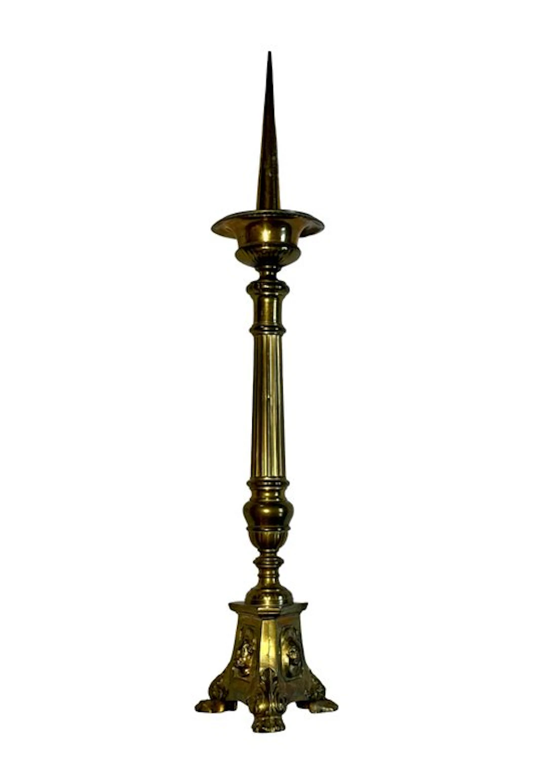 Antique Brass Candelabra - Brass - 1930-1940 - 60 cm - 3,5 kg