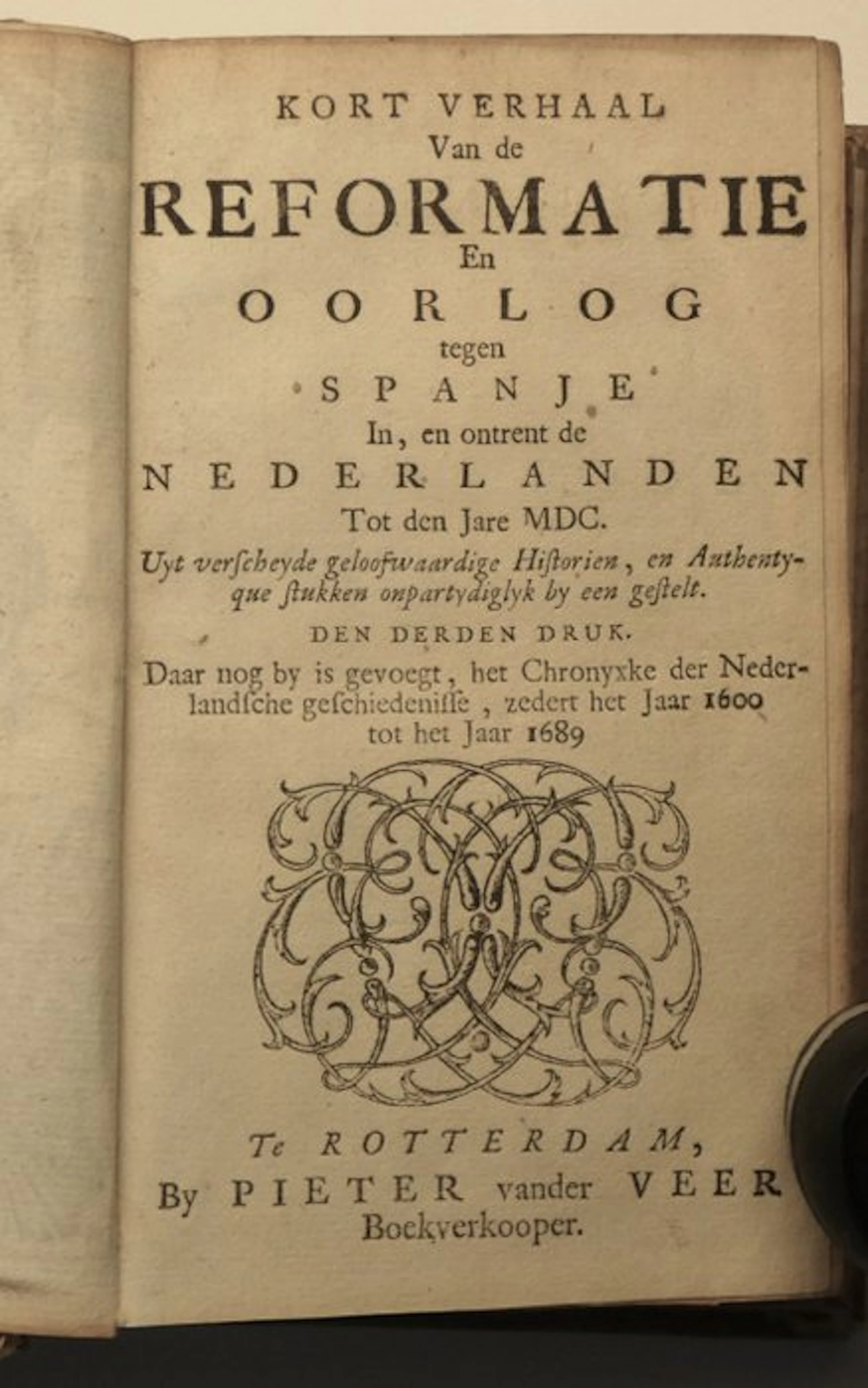 Geraard Brand - Kort verhaal Van de Reformatie En Oorlog tegen Spanje In