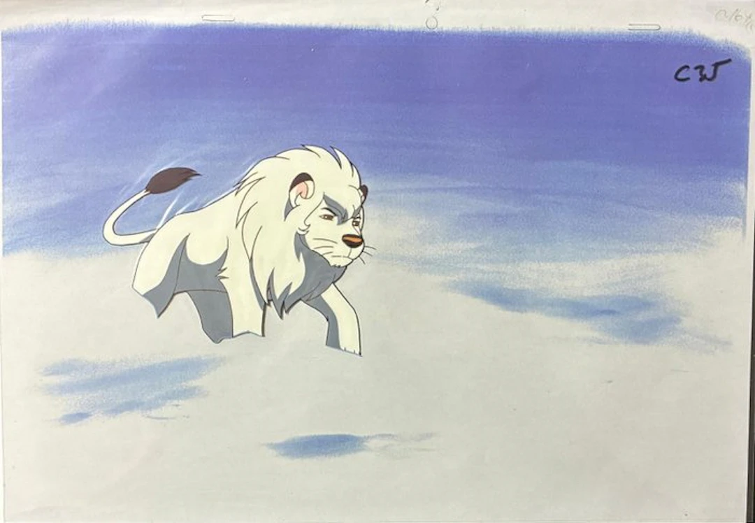 Tezuka Productions - 2 Animation cel and drawing - Kimba...