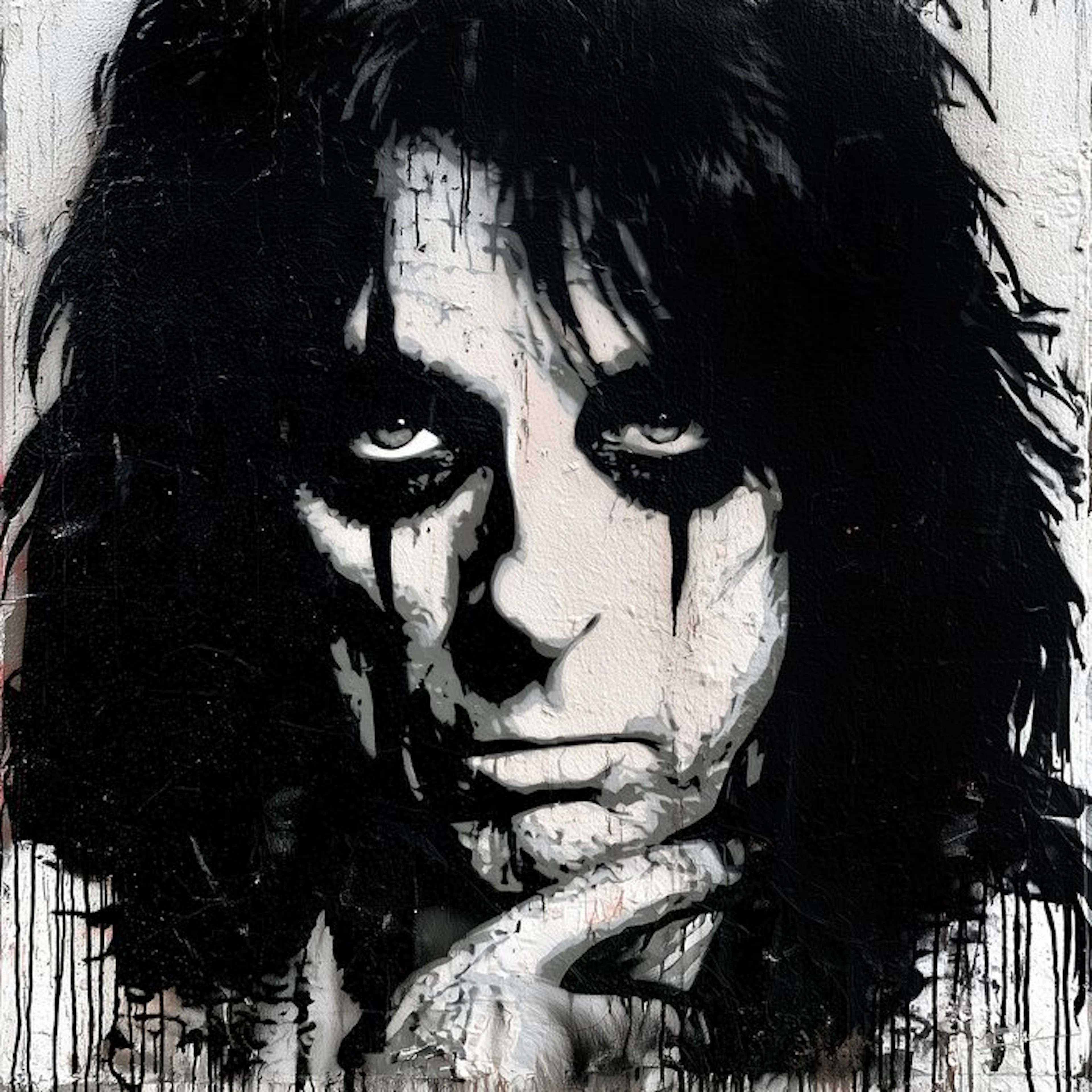 David Law (1967) - Alice Cooper (Stencil)