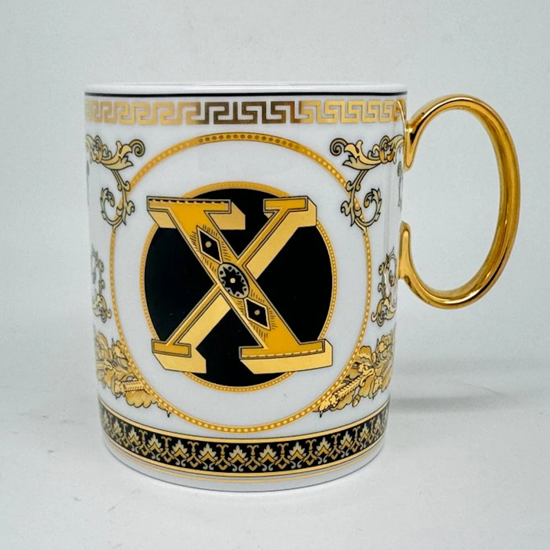 Rosenthal - Versace - Mug - Virtus Alphabet Beaker with...