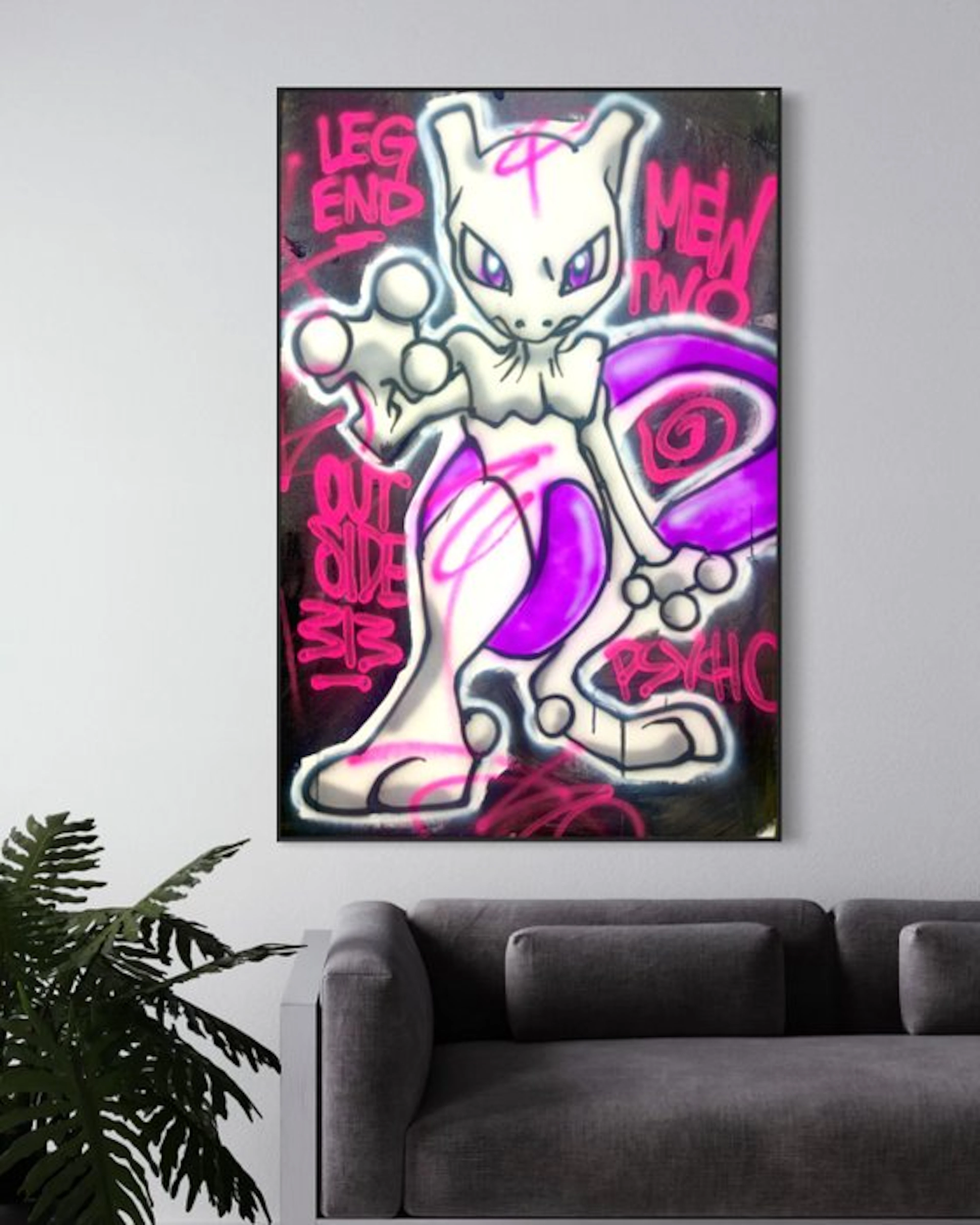 Outside313 - Mewtwo - Pokémon psychic - Legend