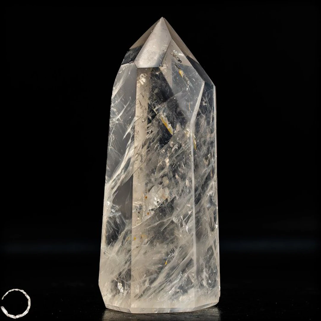 Natural Clear Quartz Crystal Obelisk- 466.87 g