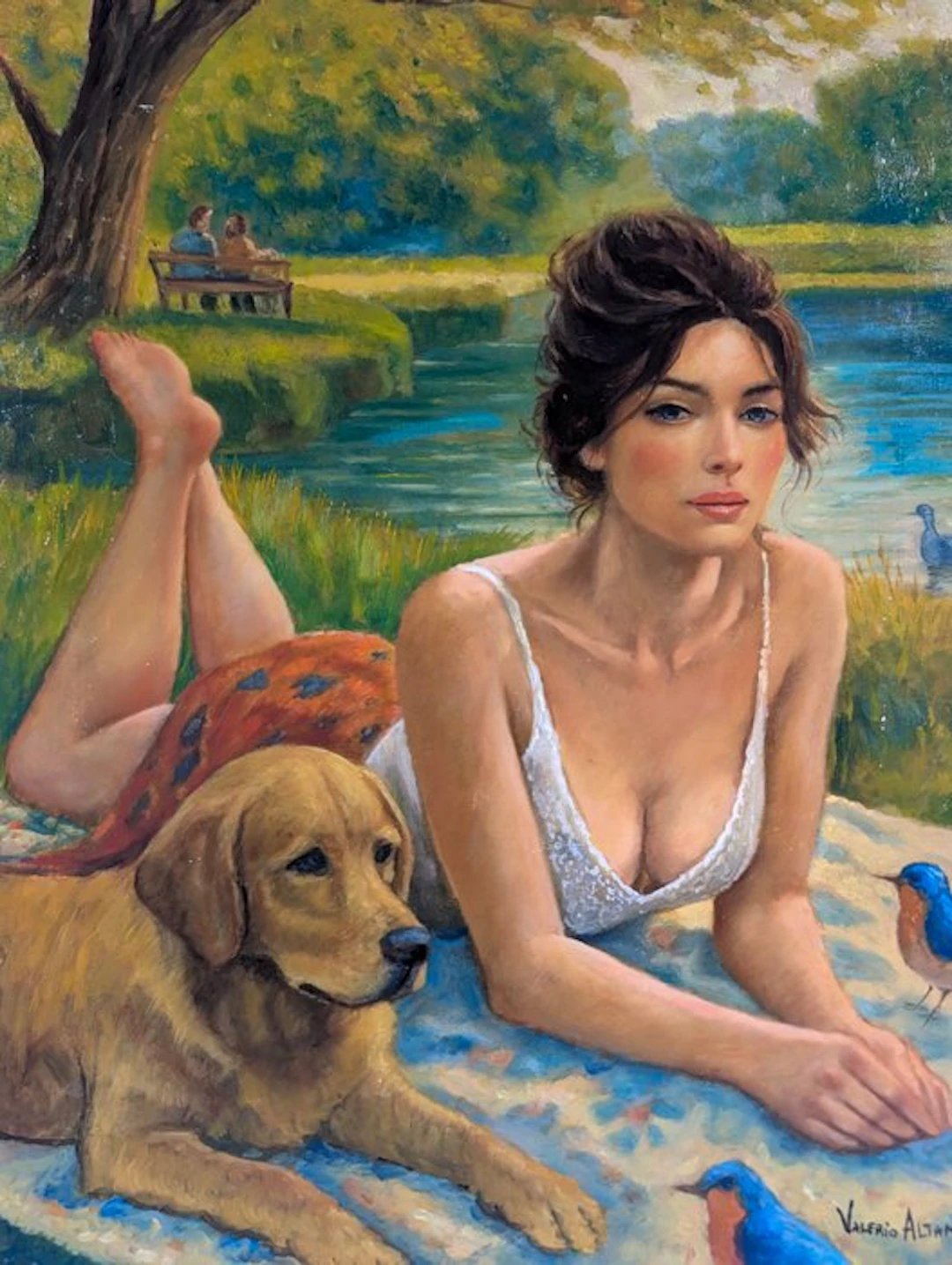 Valerio Altamira (XX-XXI) - Pomeriggio al lago