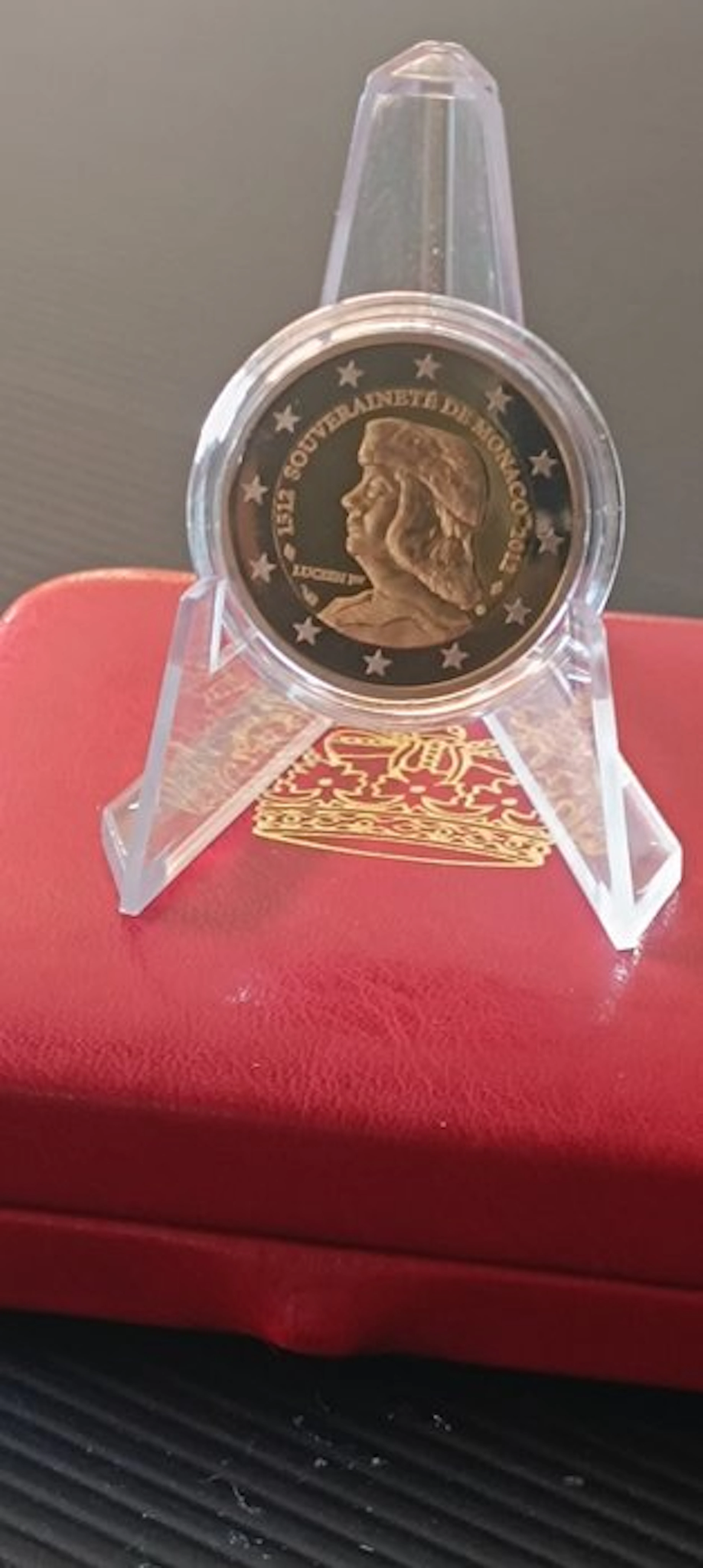 Monaco. 2 Euro 2012 "Lucien Ier" Proof
