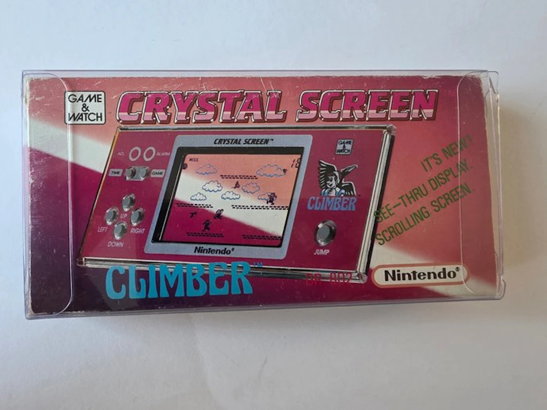 Nintendo - Game & Watch - Crystal Screen - Climber...