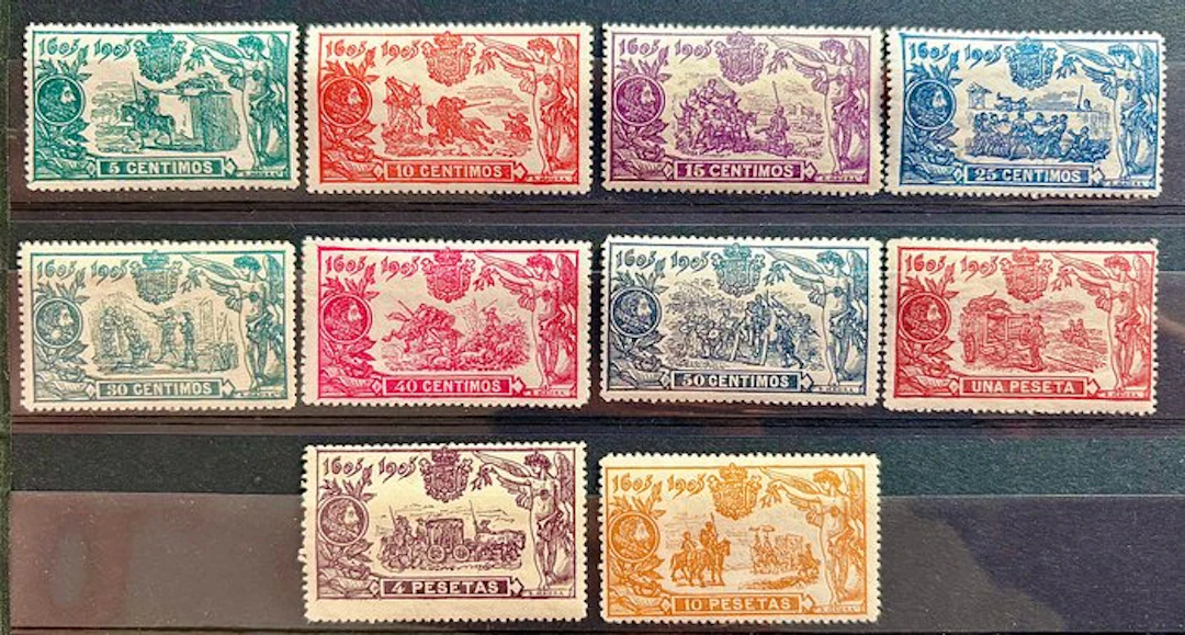 Spain 1905/1905 - 3rd Centenary of the Publication of Don...
