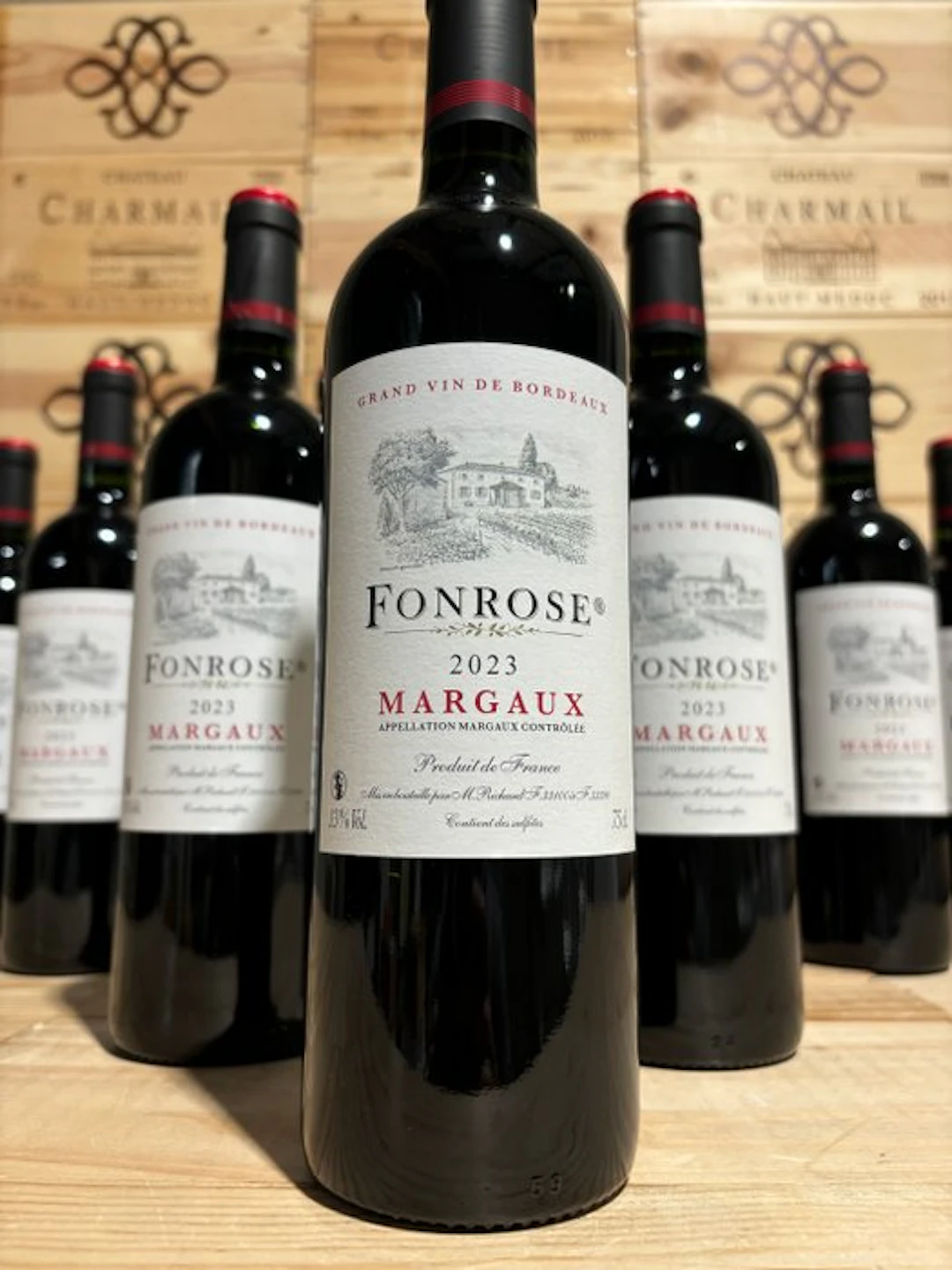 2023 Château Fonrose - Margaux Grand Cru - 6 Bottles (0.75L)
