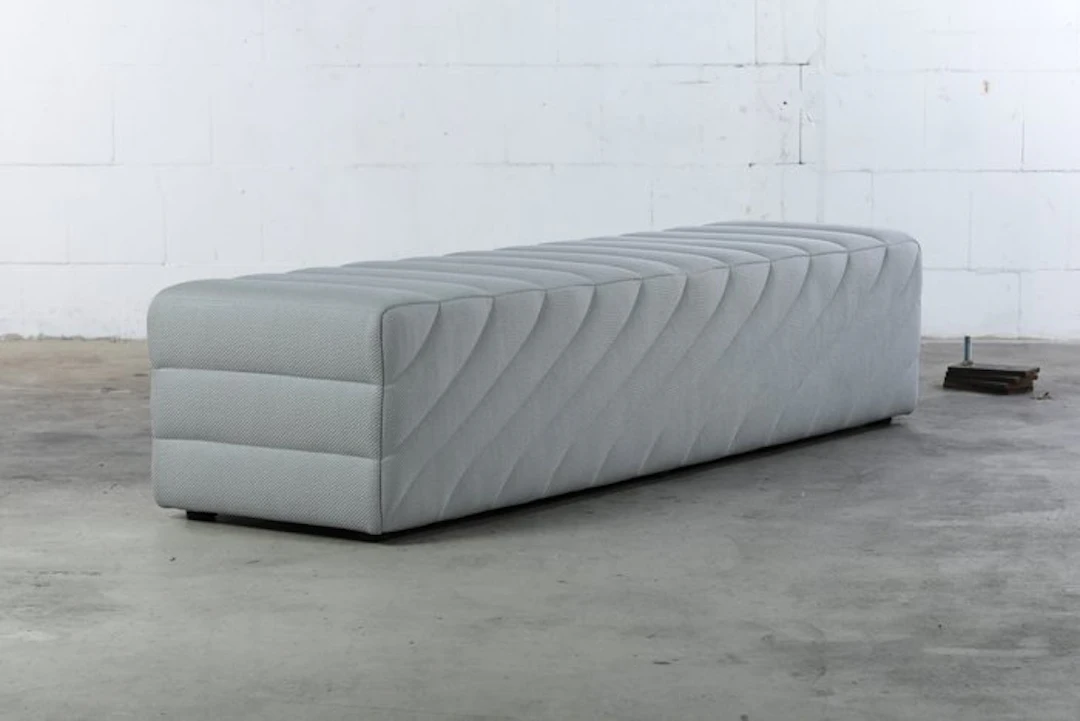 Wittmann Austria - Note - Bench - Adagio - Wood, Textile