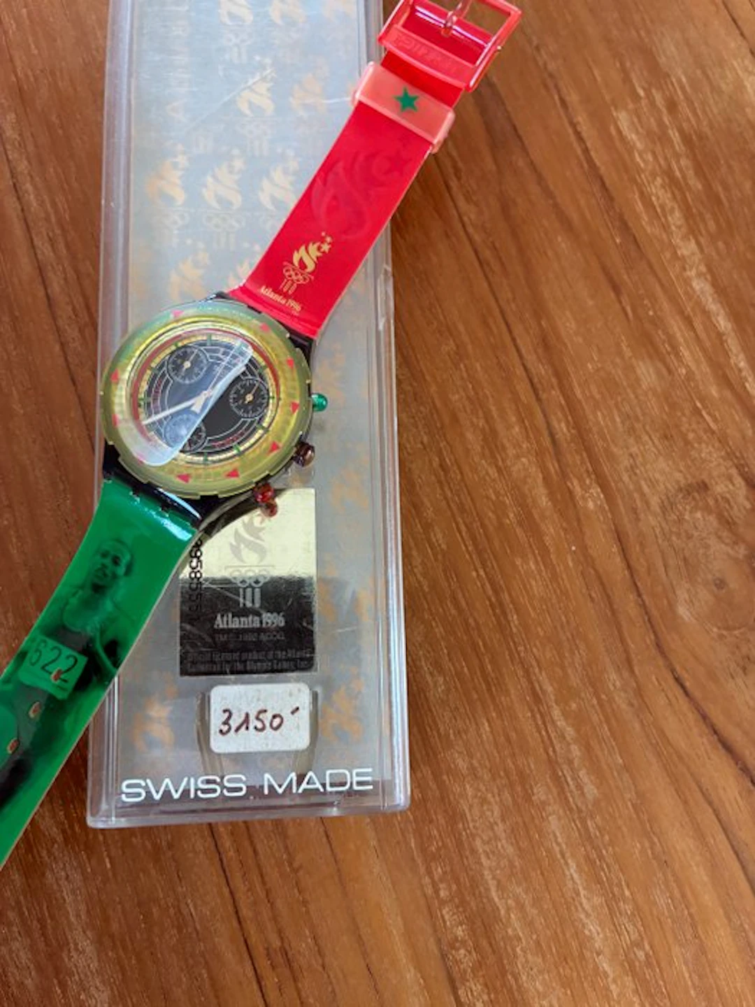 Olympic Games - Said Aouita - Swatch watch for the Olympic Games — Said Aouita.