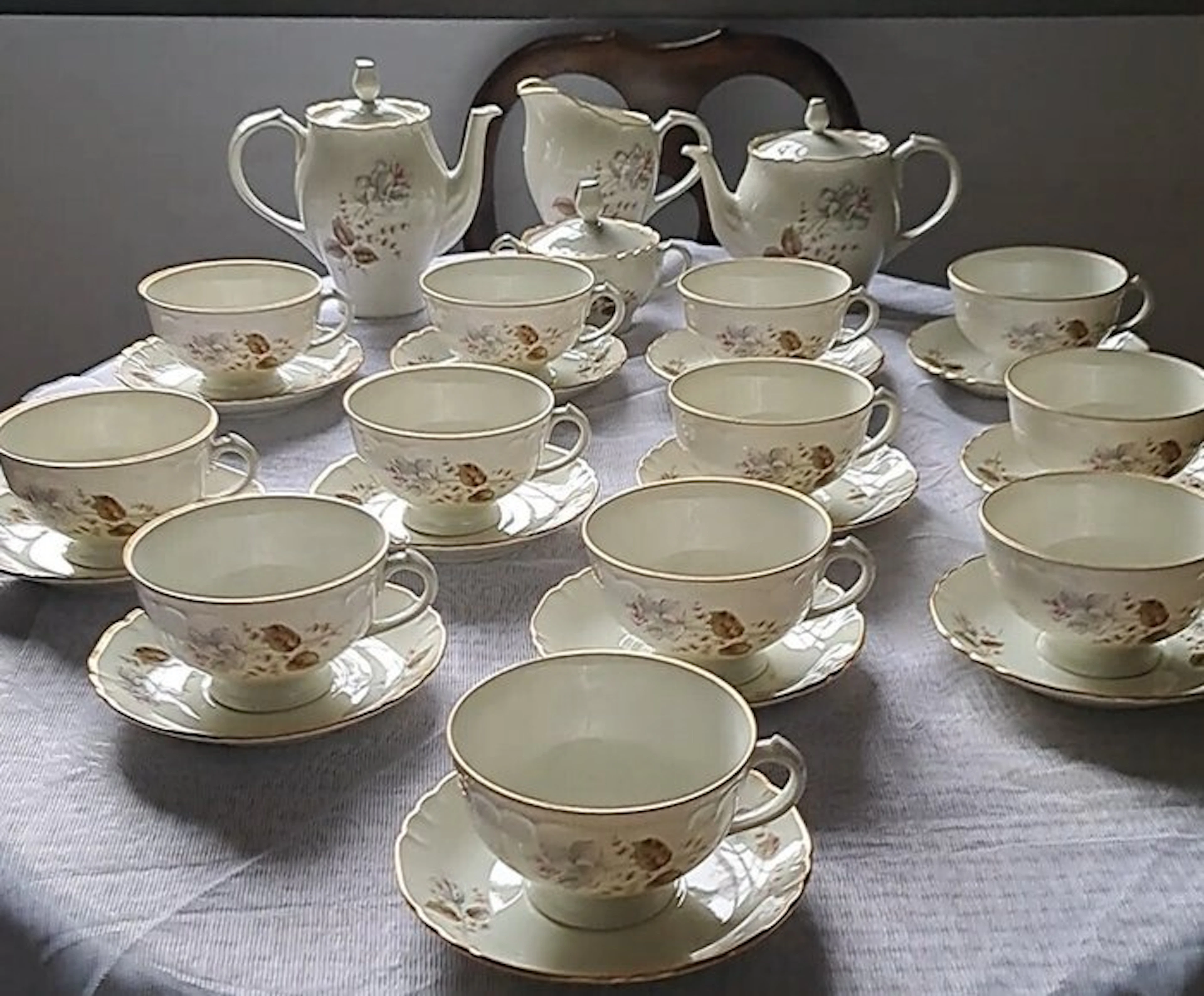 Richard Ginori - Table service for 12 (12) - Porcelain