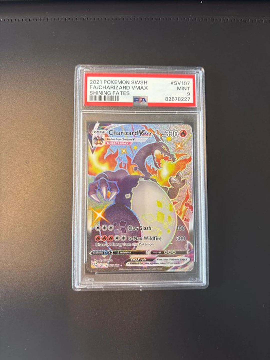 Pokémon - 1 Graded card - Charizard SV107 Alternate art...