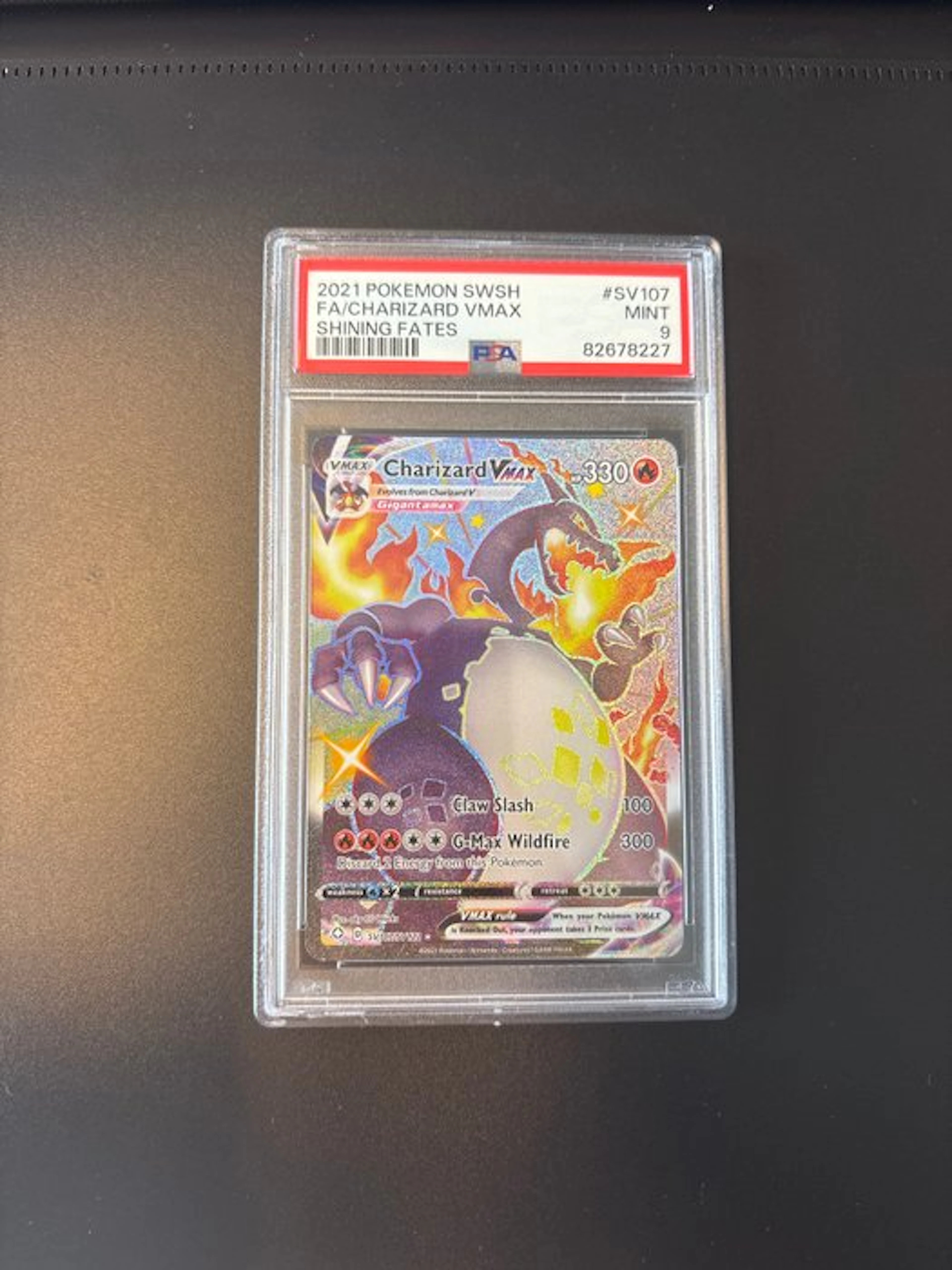 Pokémon - 1 Graded card - Charizard SV107 Alternate art...