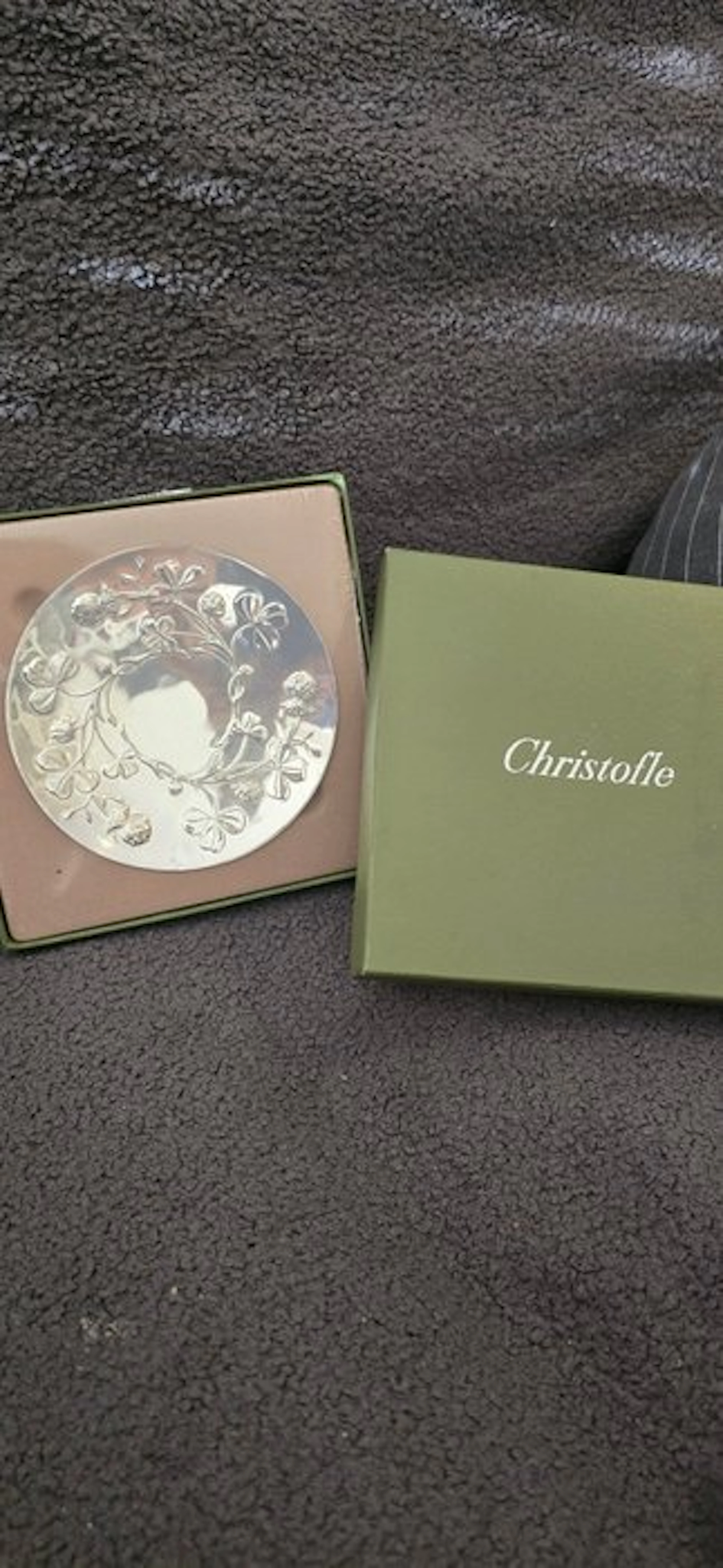 Christofle - Saucer - Silverplated