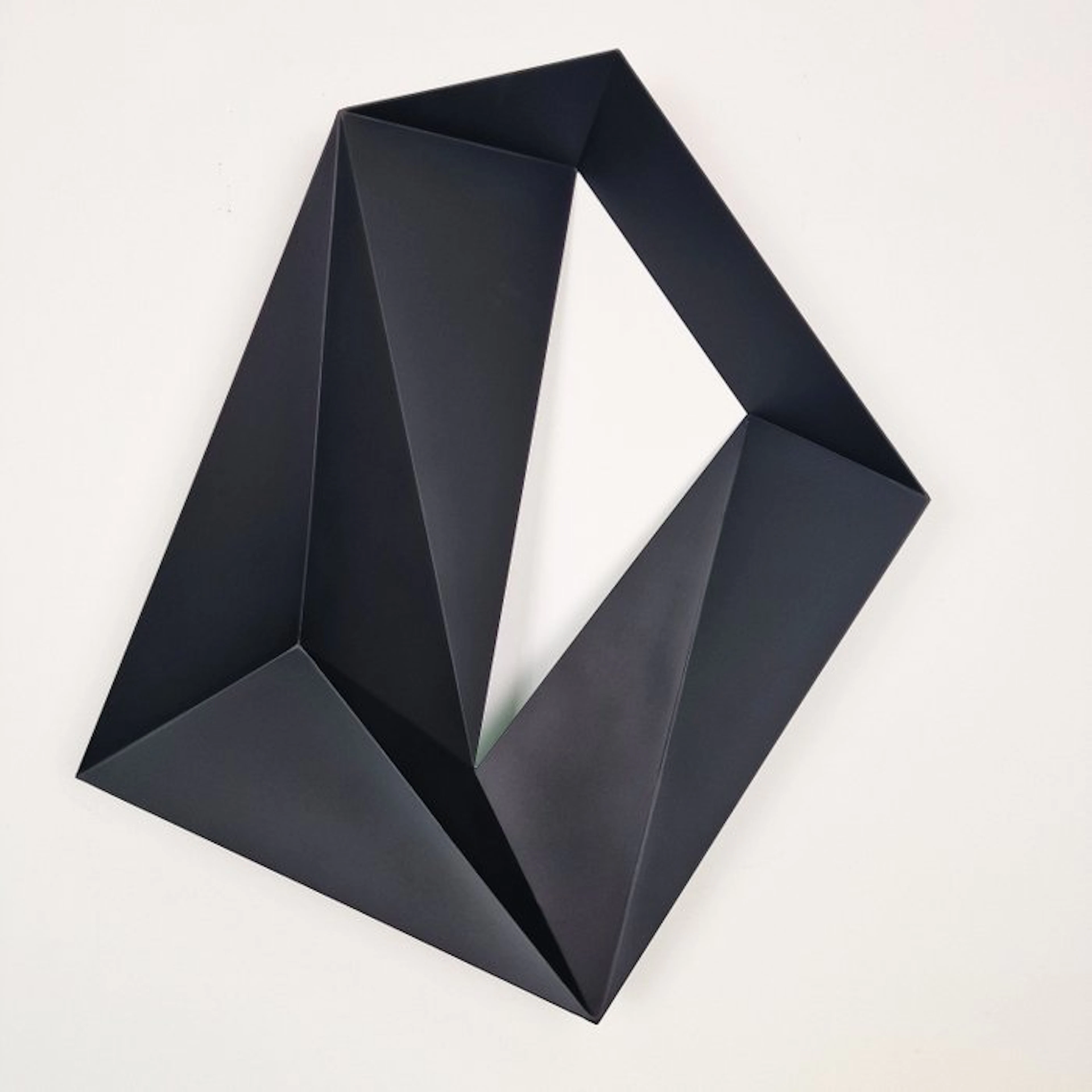 José Soler Art - Steel Puzzle. Black