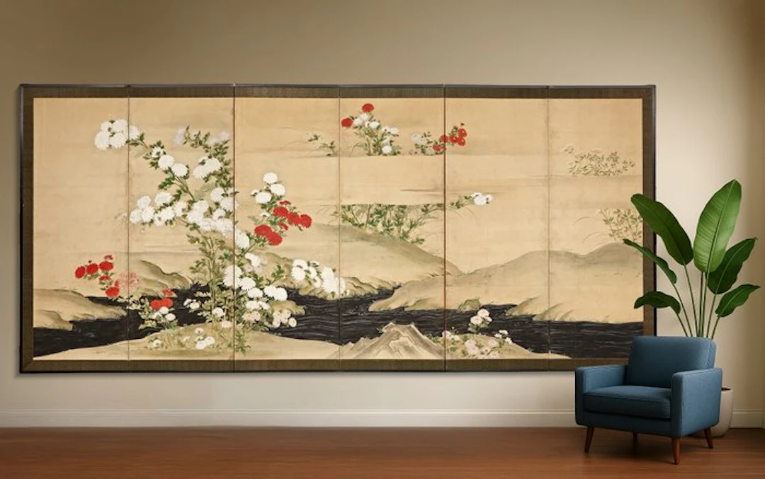 Byôbu 屏風 (folding screen) - Paper