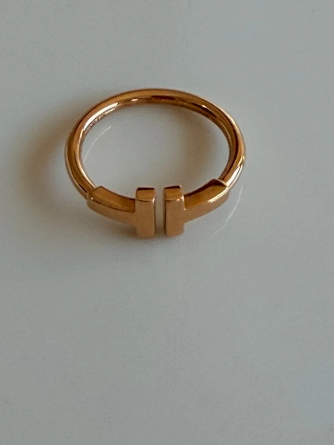 Tiffany & Co. - Ring - Tiffany T - 18 kt. Rose gold