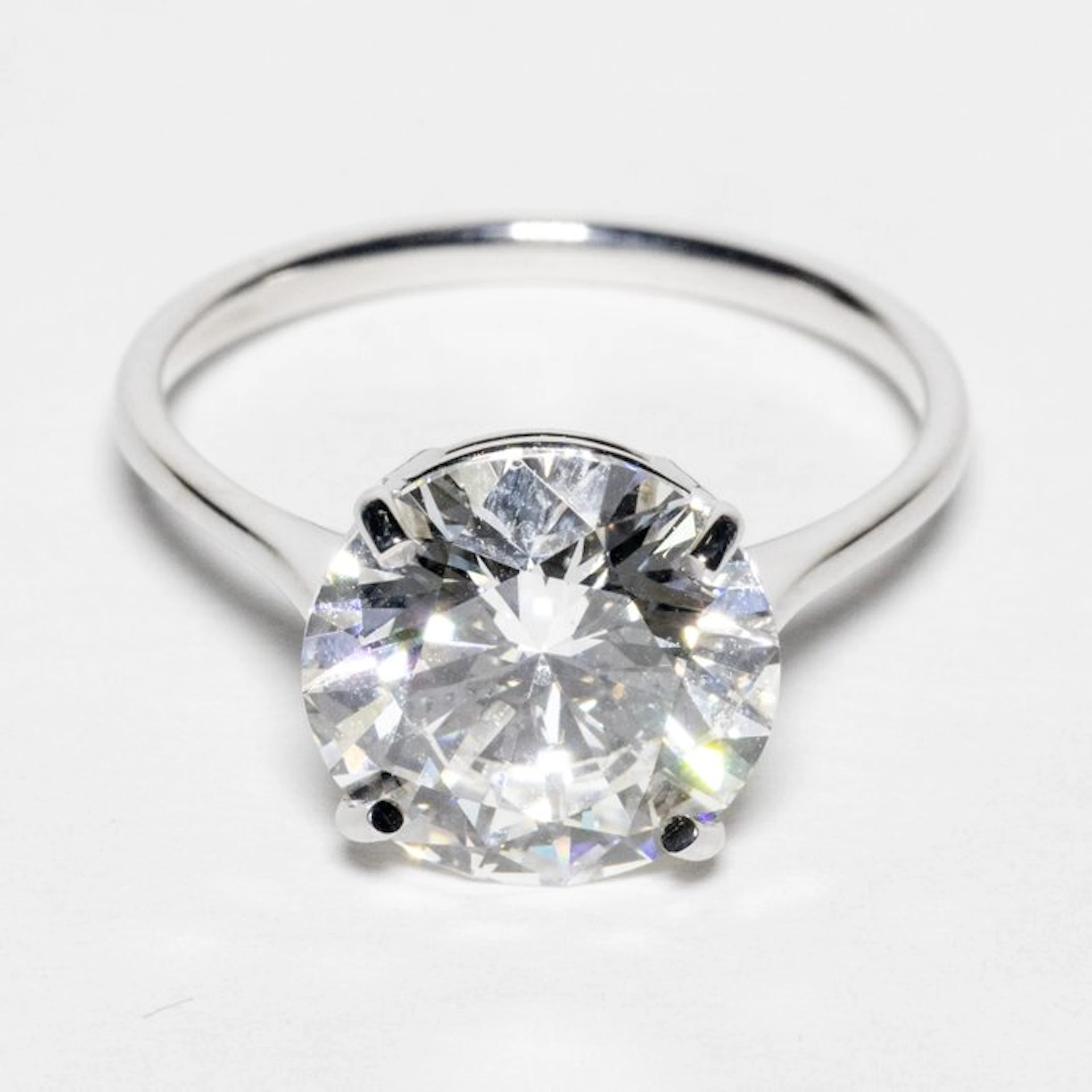 No reserve price - Engagement ring - 18 kt