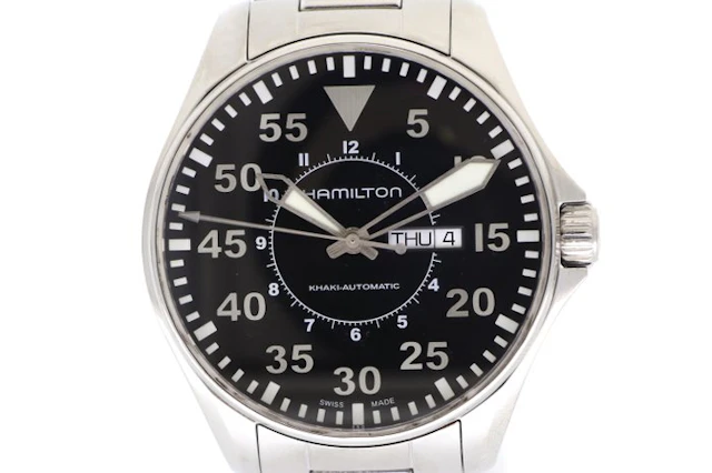 Hamilton - Hamilton Khaki Aviation Pilot Day Date Auto...