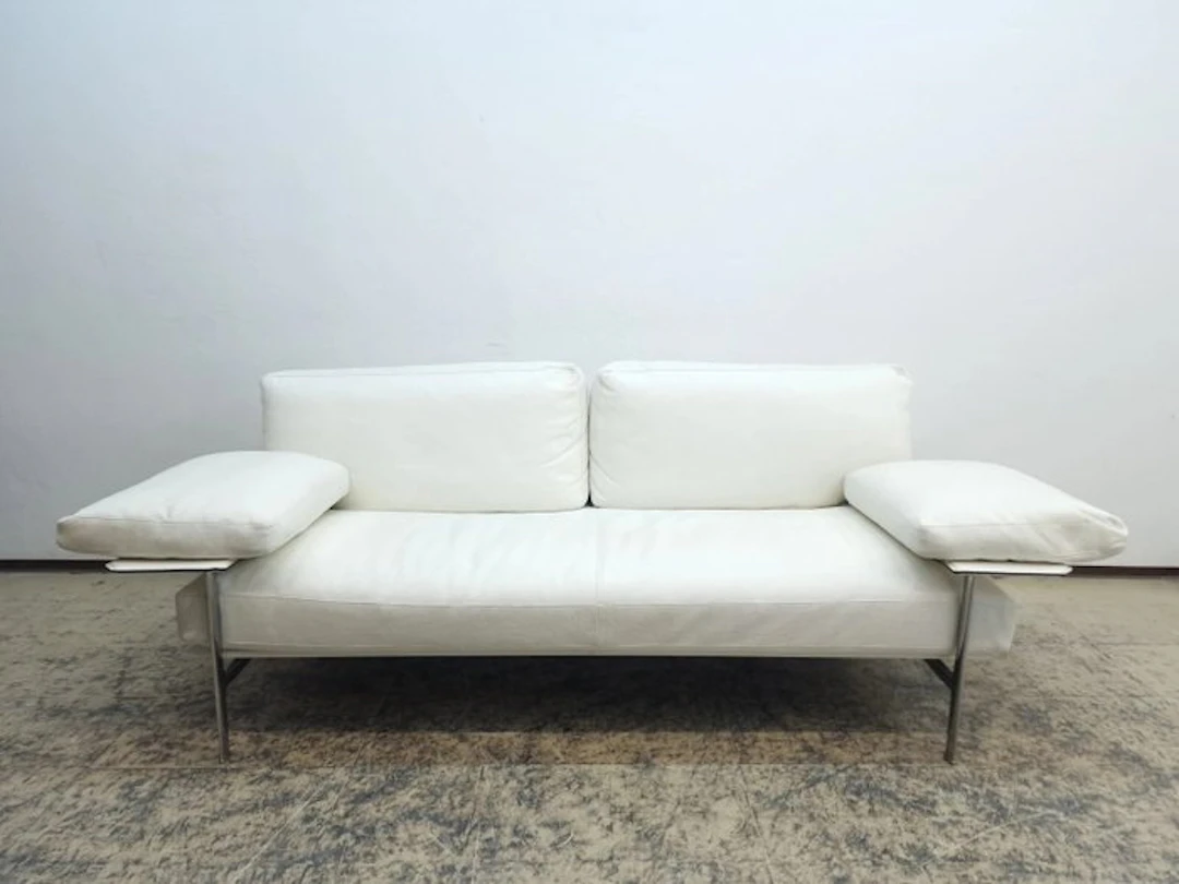 B&B Italia - Citterio / Nava - Sofa - Diesis - Leather, Steel