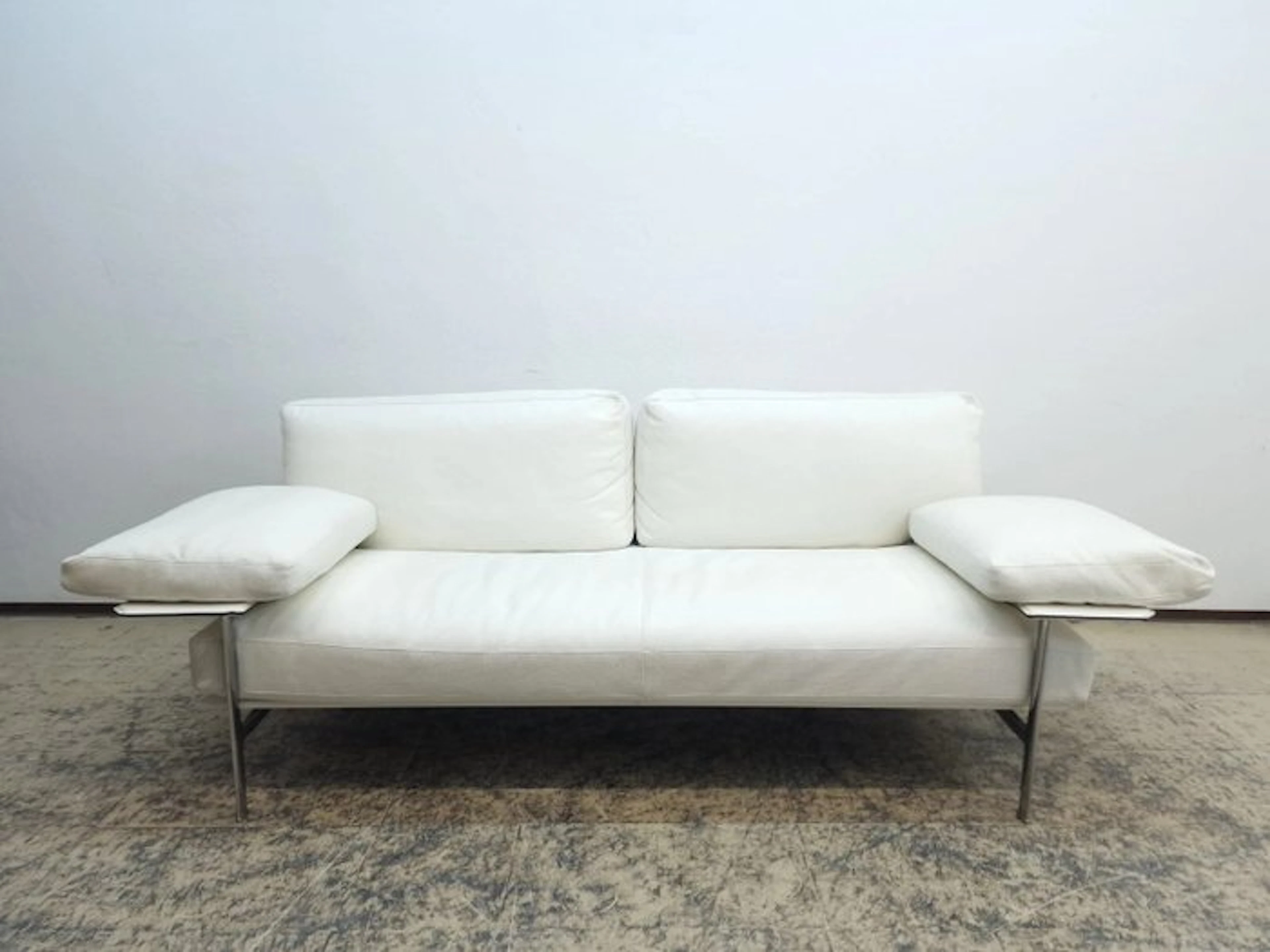 B&B Italia - Citterio / Nava - Sofa - Diesis - Leather, Steel