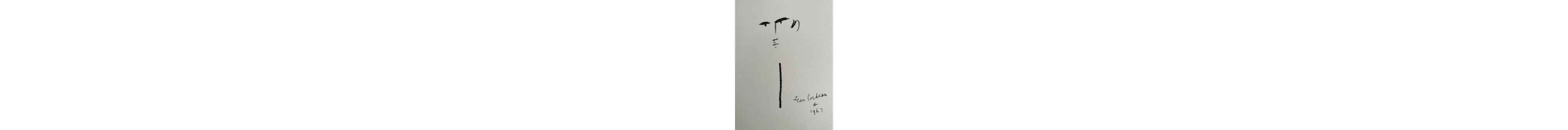 Jean Cocteau (1889-1963) - La cravate de deuil