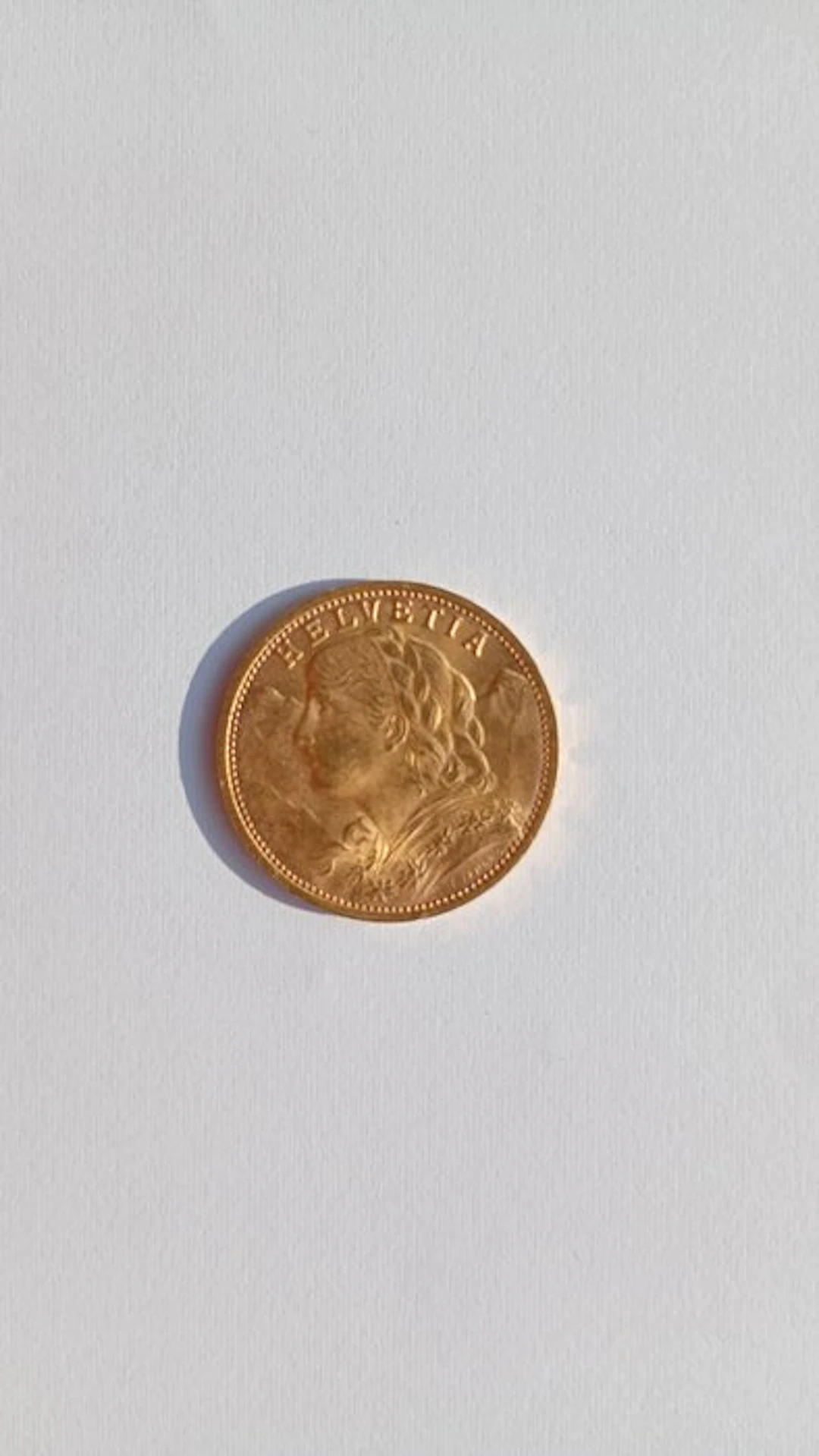 Switzerland. 20 Francs 1935