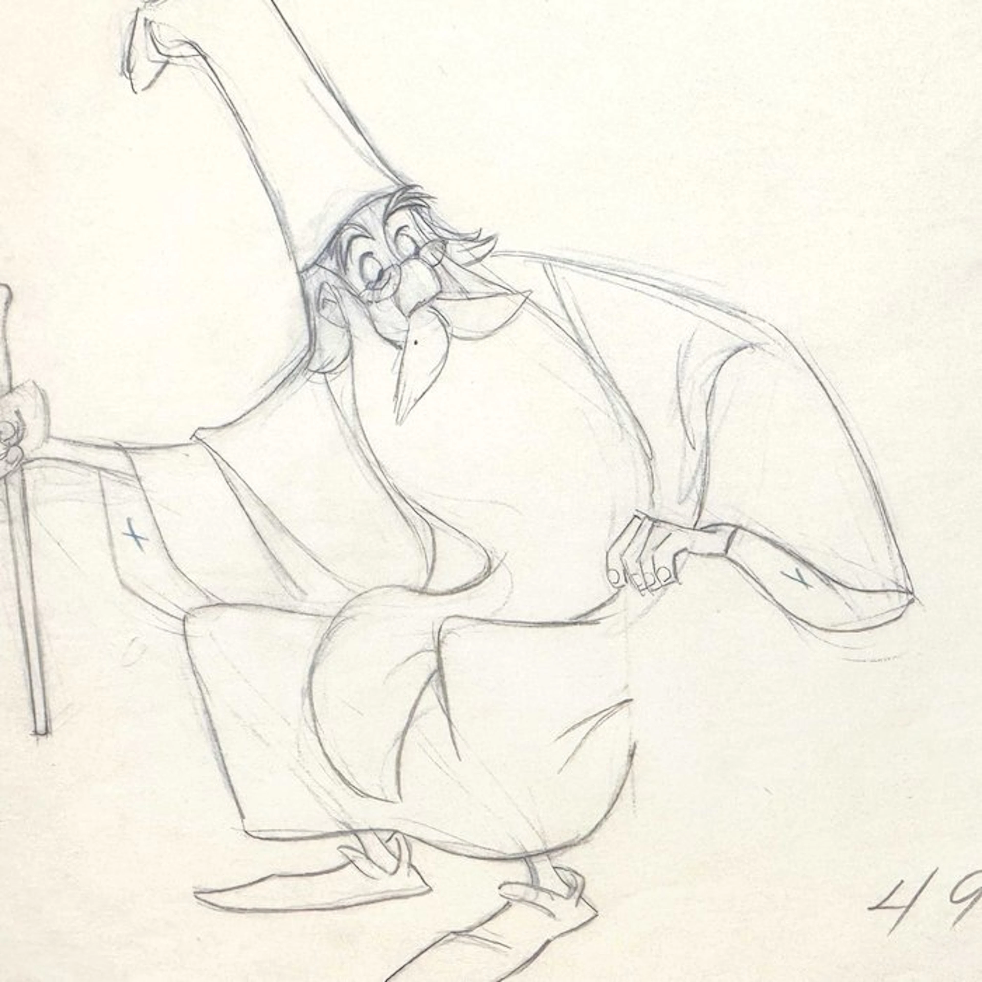 MERLIN : Original Animation Production Drawing - The...