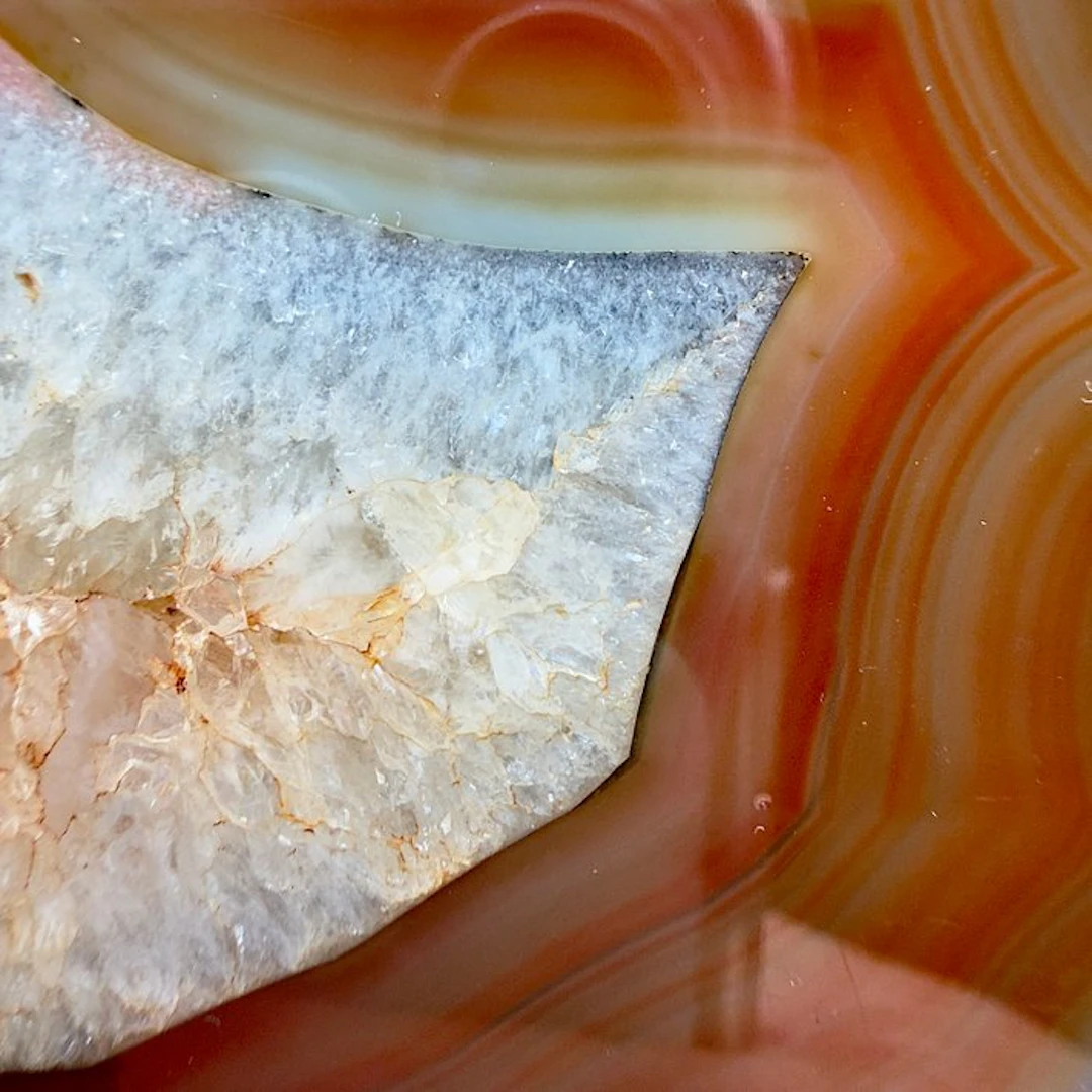 Carnelian Rough - Height: 12 cm - Width: 6 cm- 506 g - (1)