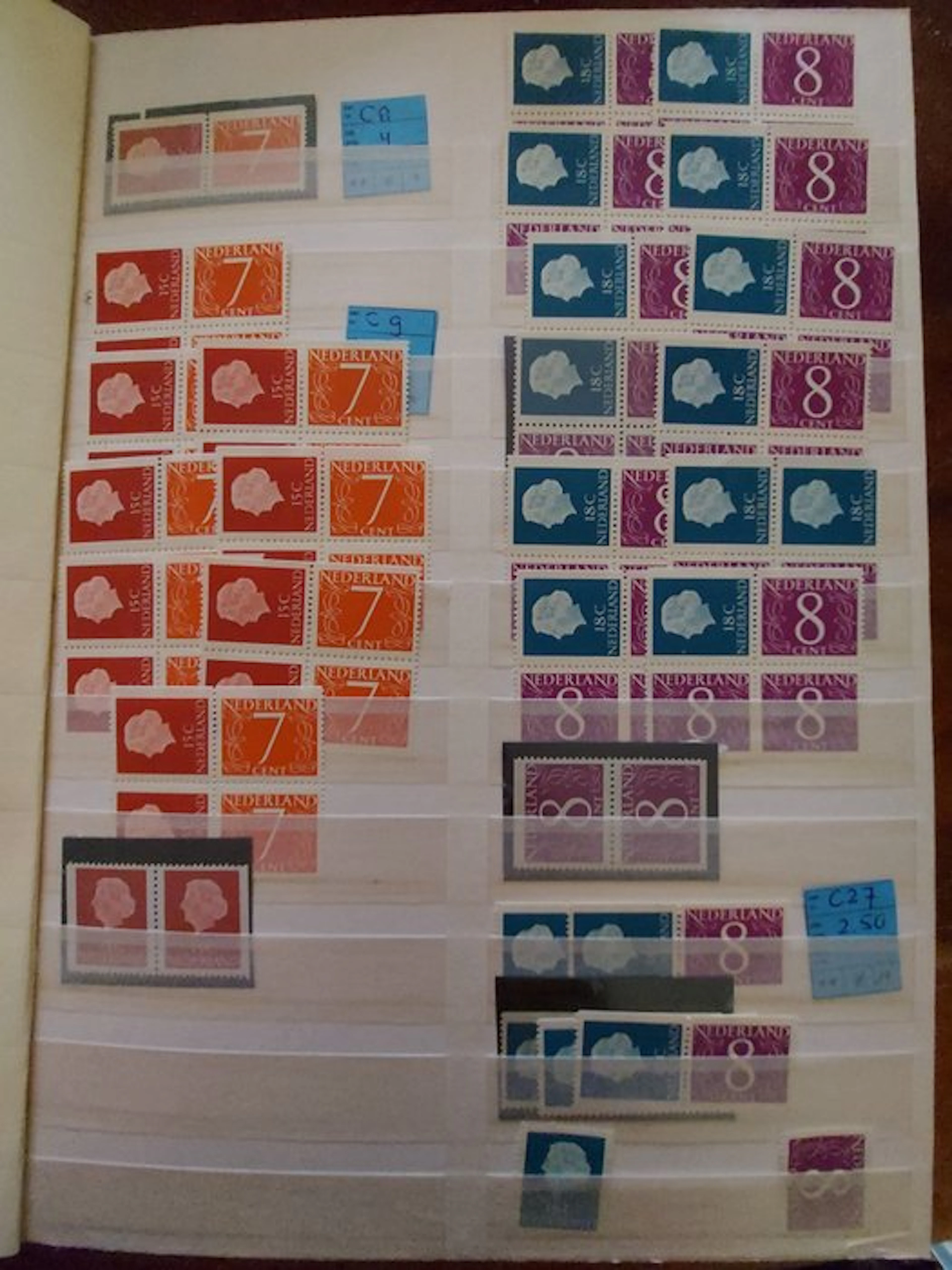 Netherlands - stamps, postage stamp booklets