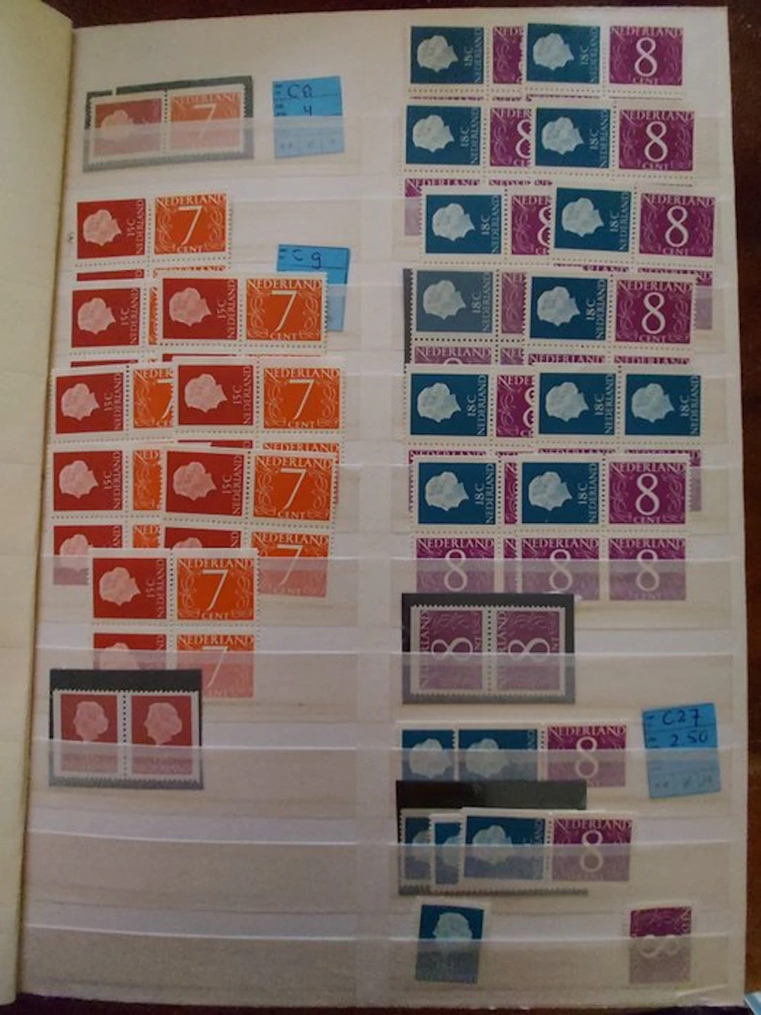 Netherlands - stamps, postage stamp booklets