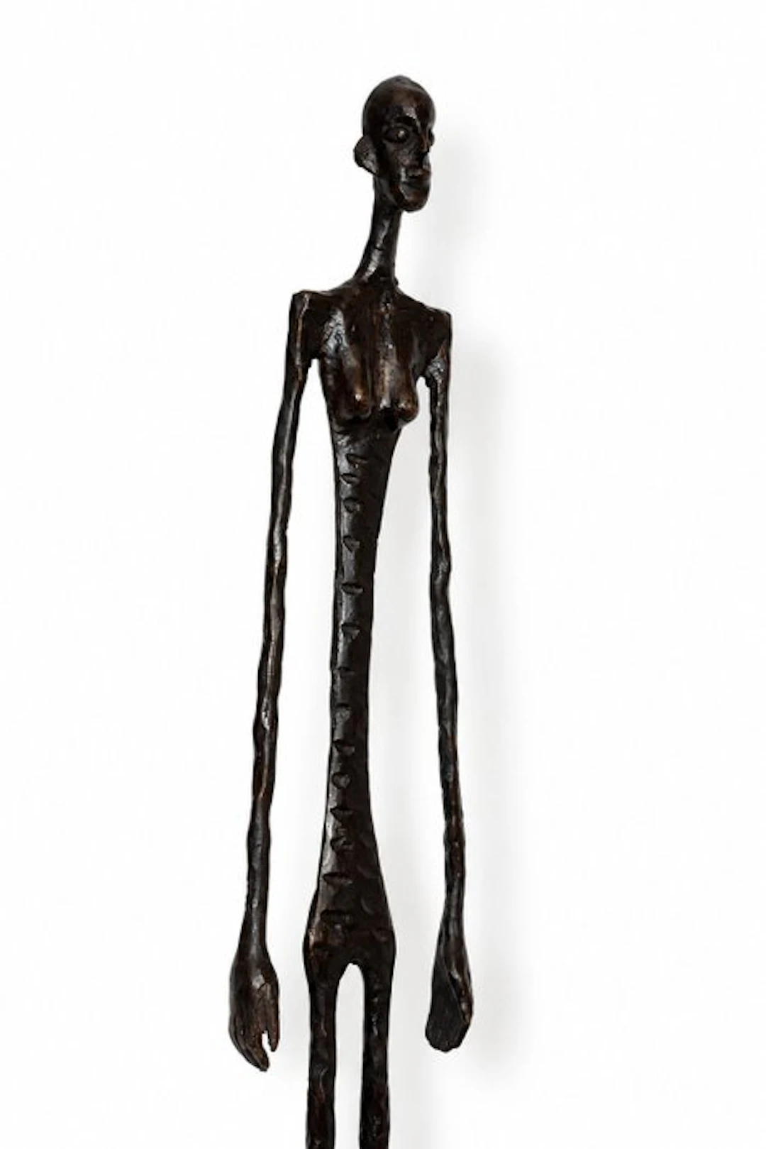 Abdoulaye Derme - Sculpture, “Femme silencieuse” - 81 cm - Patinated bronze