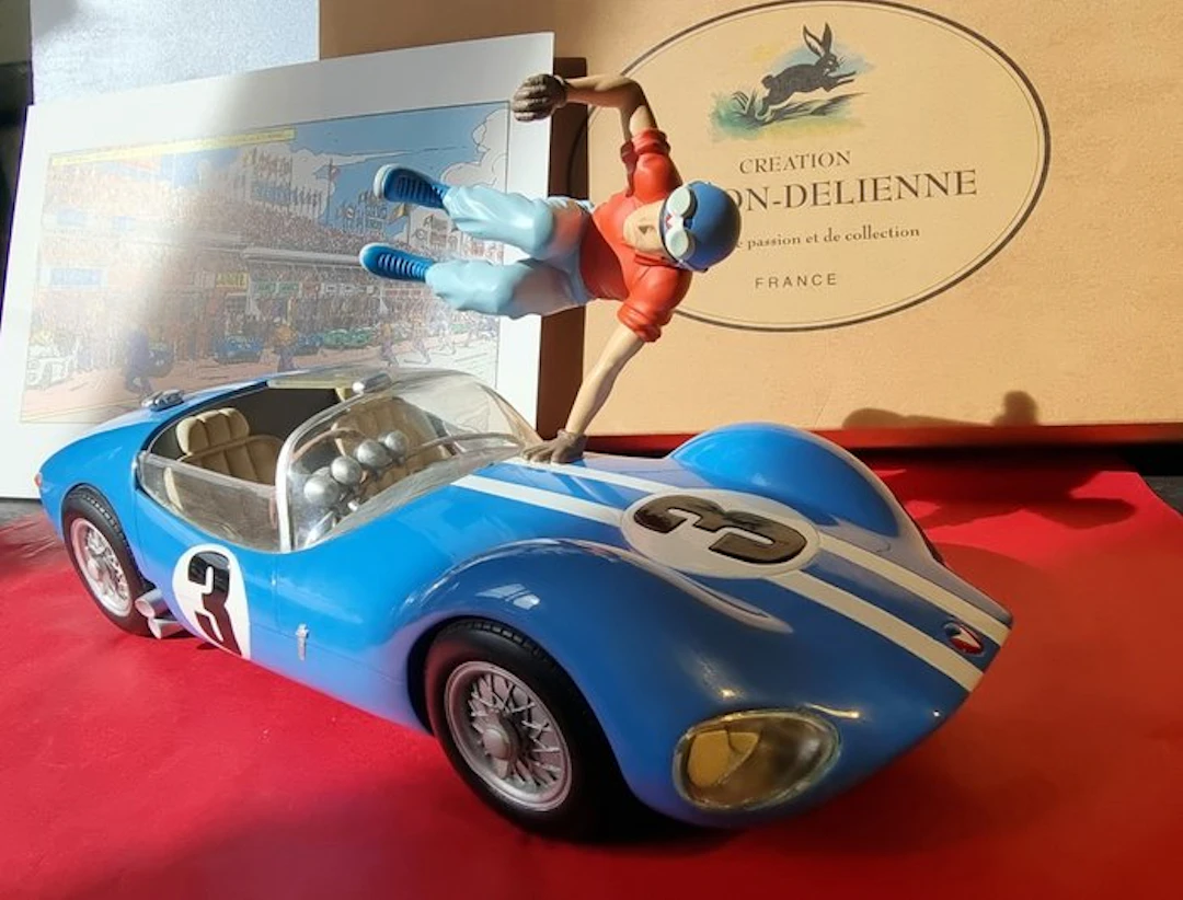 Michel Vaillant - 1 Figurine - Le mans Vaillant n°3 / Leblon Delienne - 2004