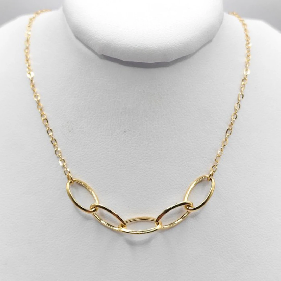No reserve price - Necklace - 18 kt. Yellow gold