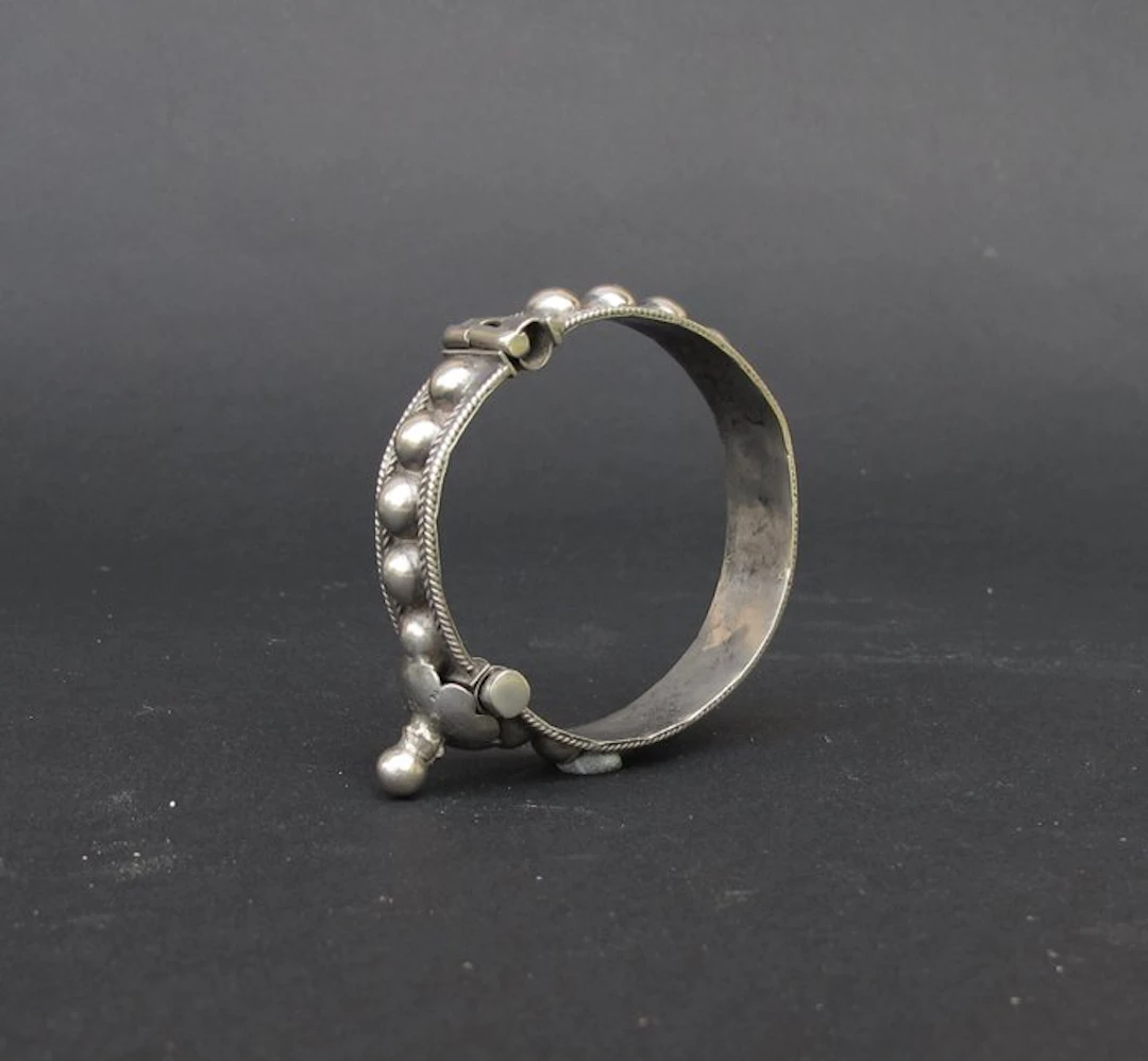 Rajasthani bracelet - Silver - India - Early 20th century