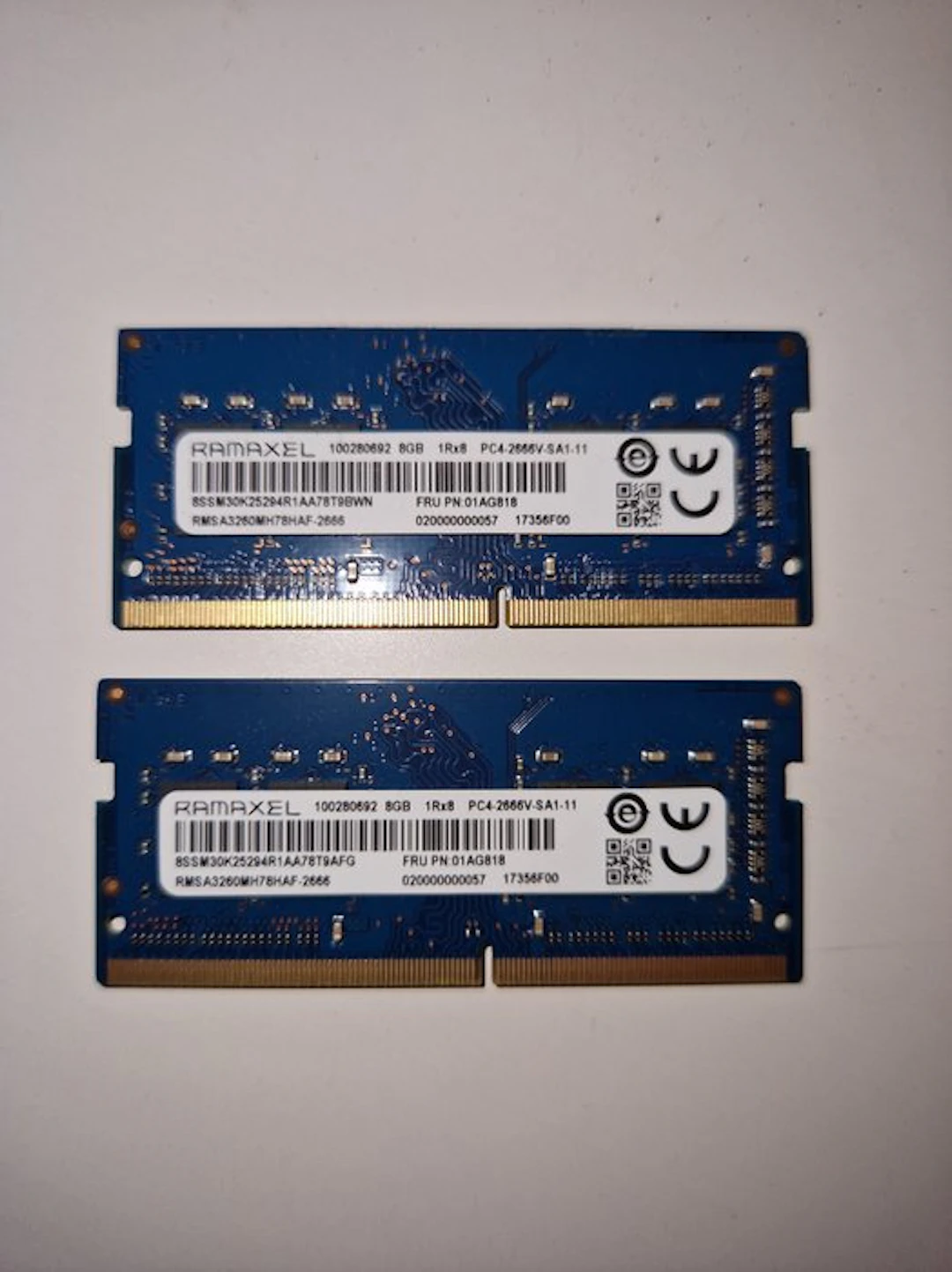 Ramaxel 16 GB (2 x 8 GB) DDR4 SODIMM PC4-2666 - Laptop