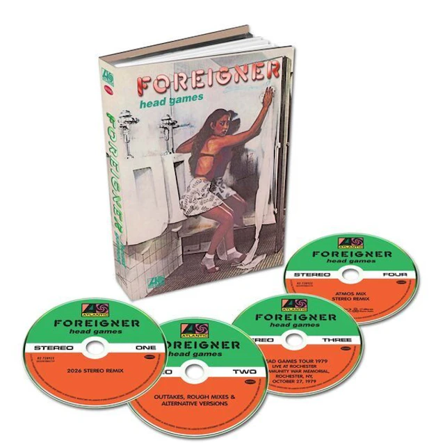 Foreigner - Head Games Deluxe Edition - 3CD+1xBlu-Ray - CD box set - 2026