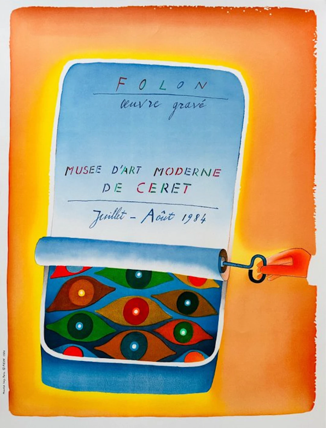 Jean-Michel Folon (1934-2005) - Oeuvre gravée