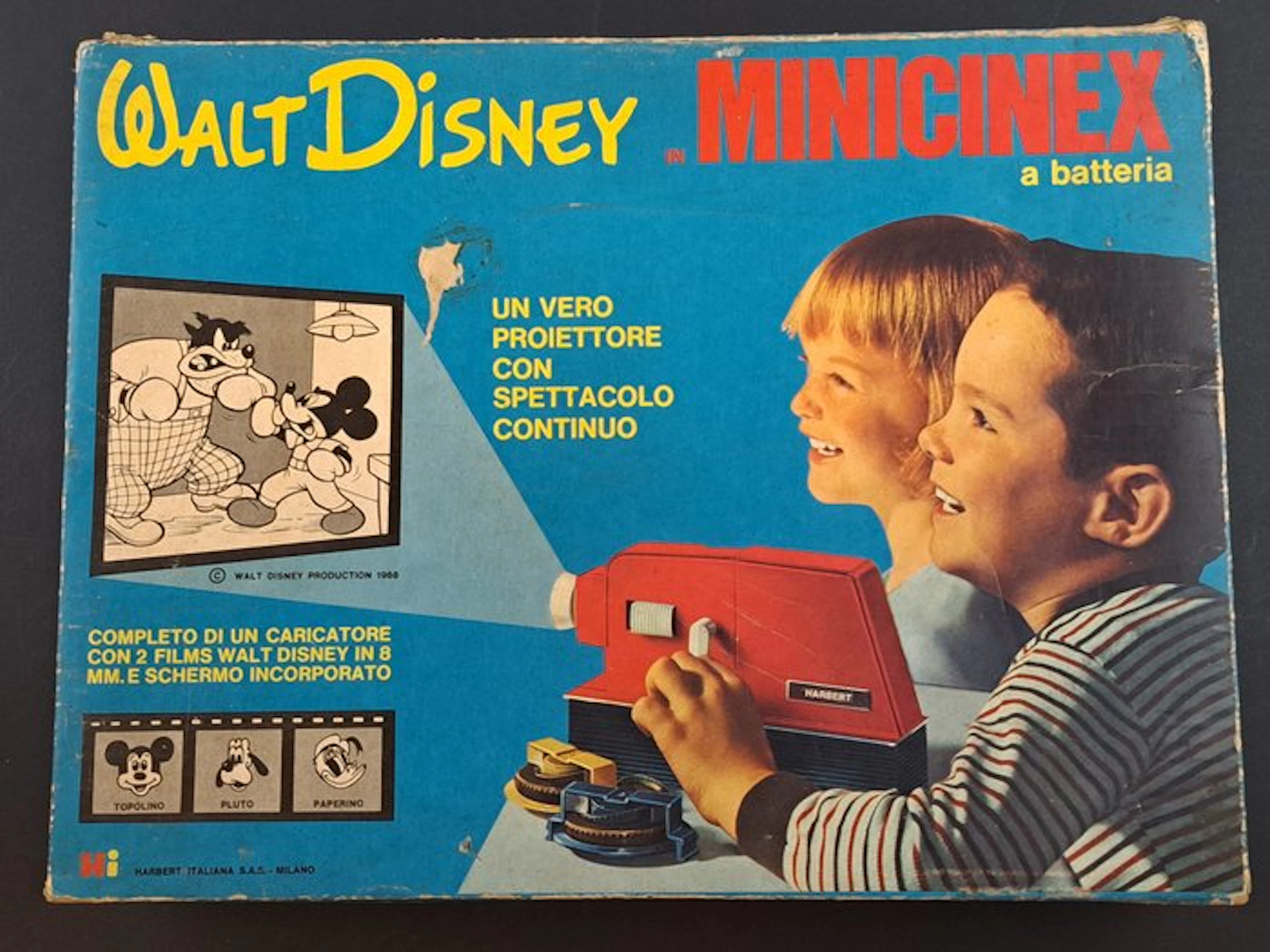 Walt Disney Minicinex - 1 Projector - 1968