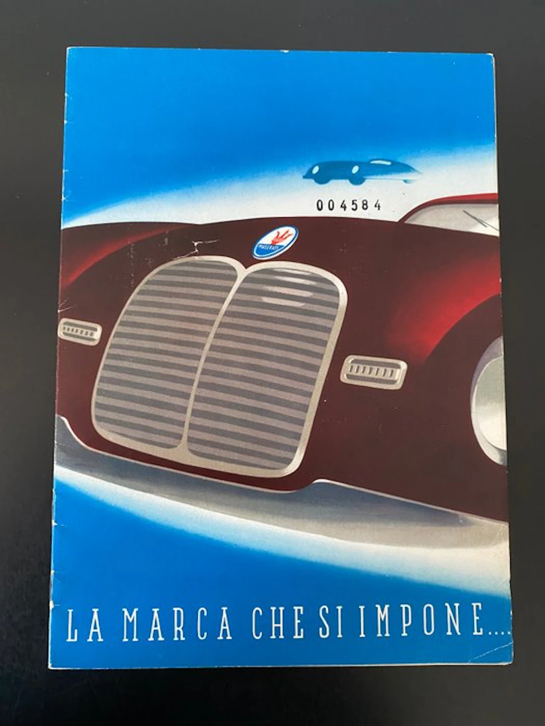 Brochure - Maserati - Sport A6 1500 Pininfarina / A6 GC5 / 4CLT Modellen - 1948