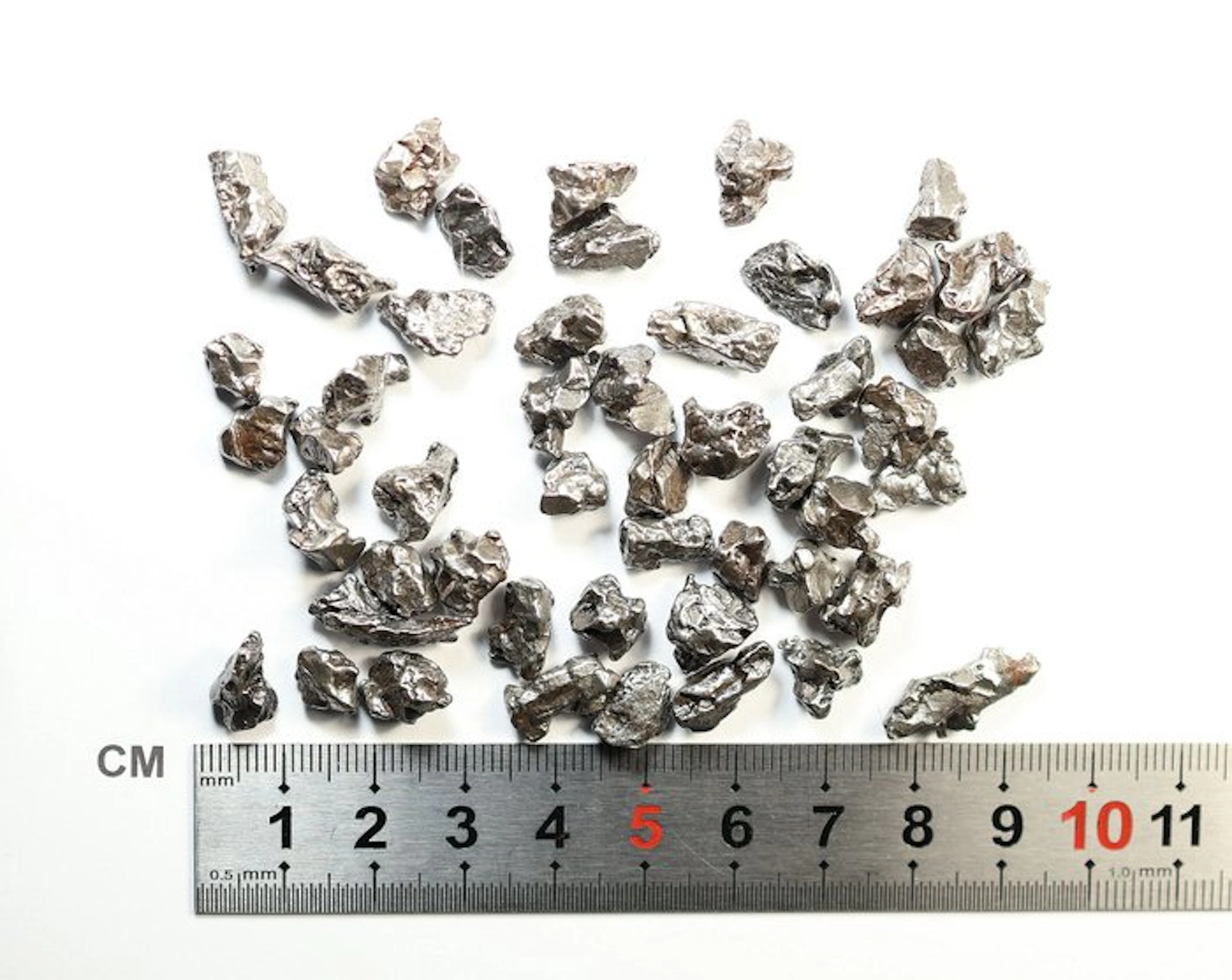 50 x Meteorite Campo del Cielo coarse iron octahedrite, type IAB -