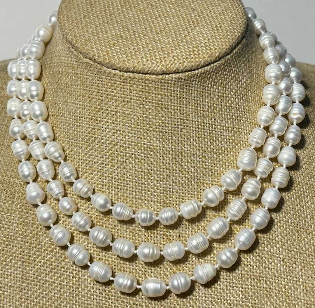 White Baroque Pearls