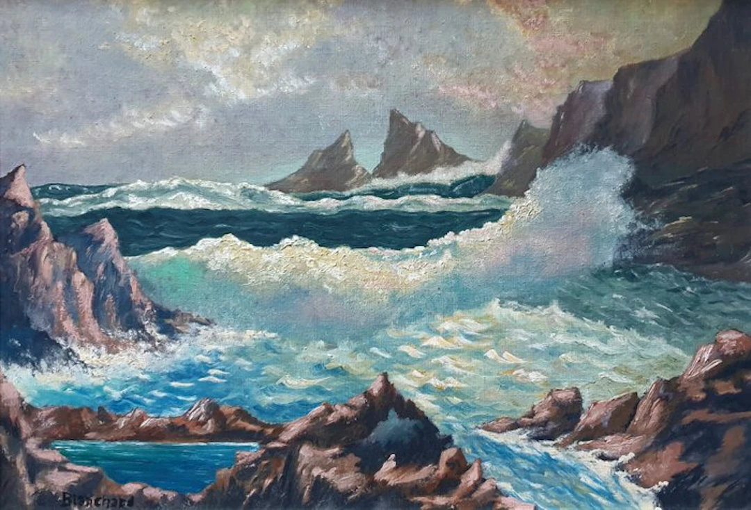 Blanchard - La Côte rocheuse